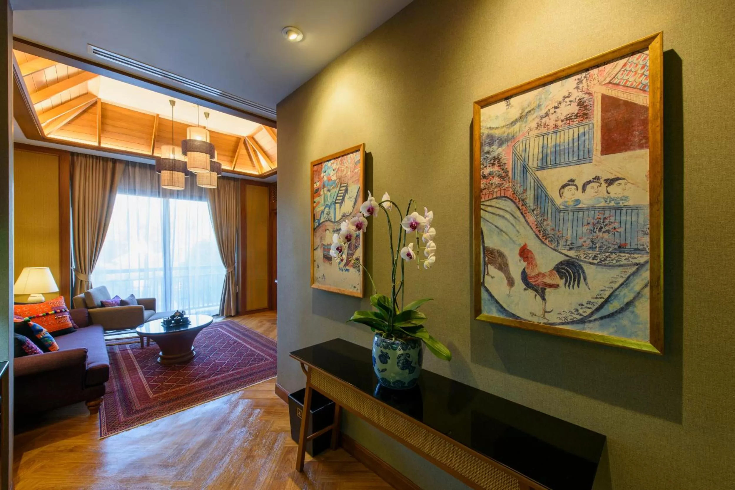 Seating area in Chala Number6