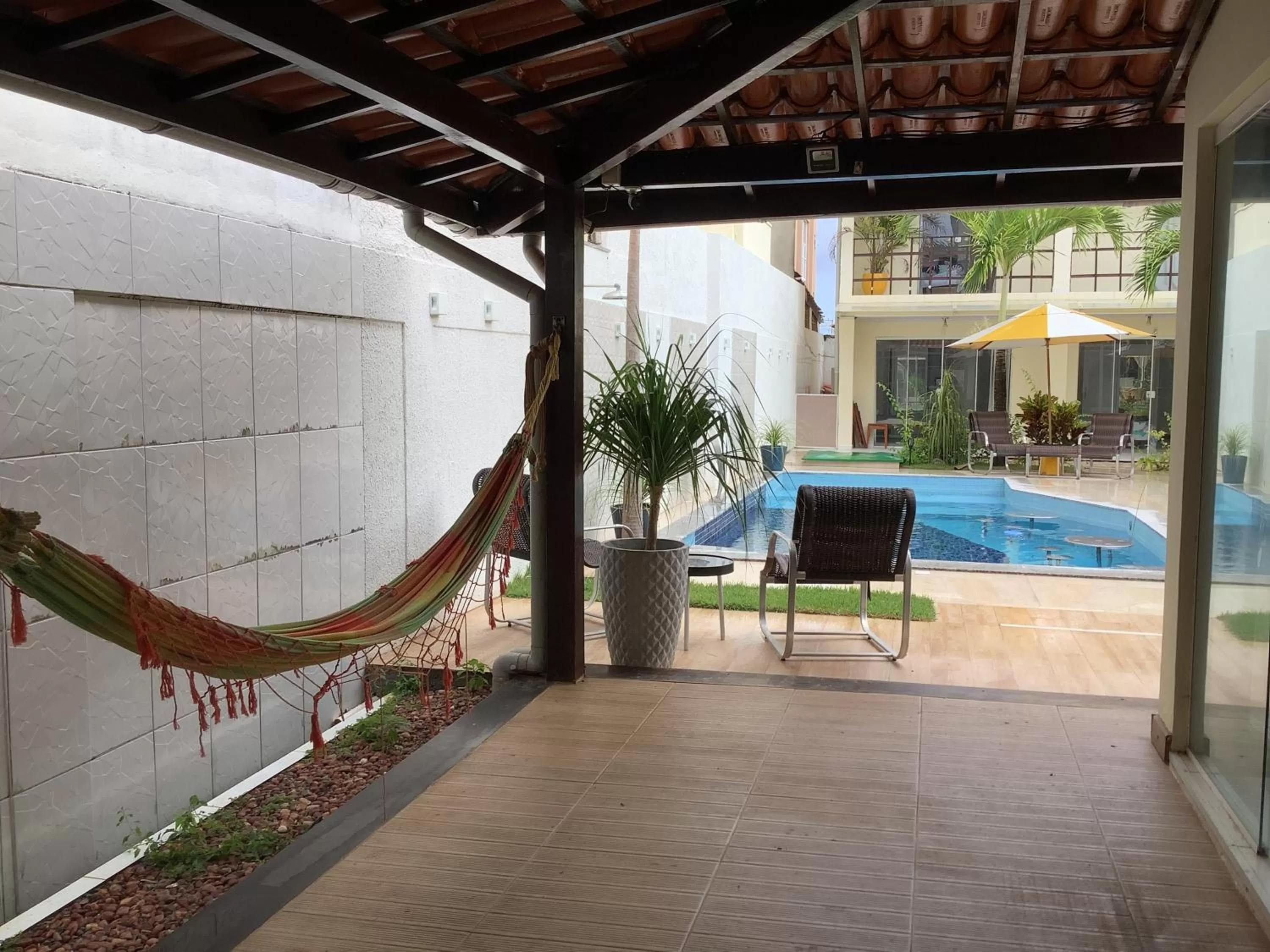 Pool view in Pousada Villa Encantada LGBTQIAPlus