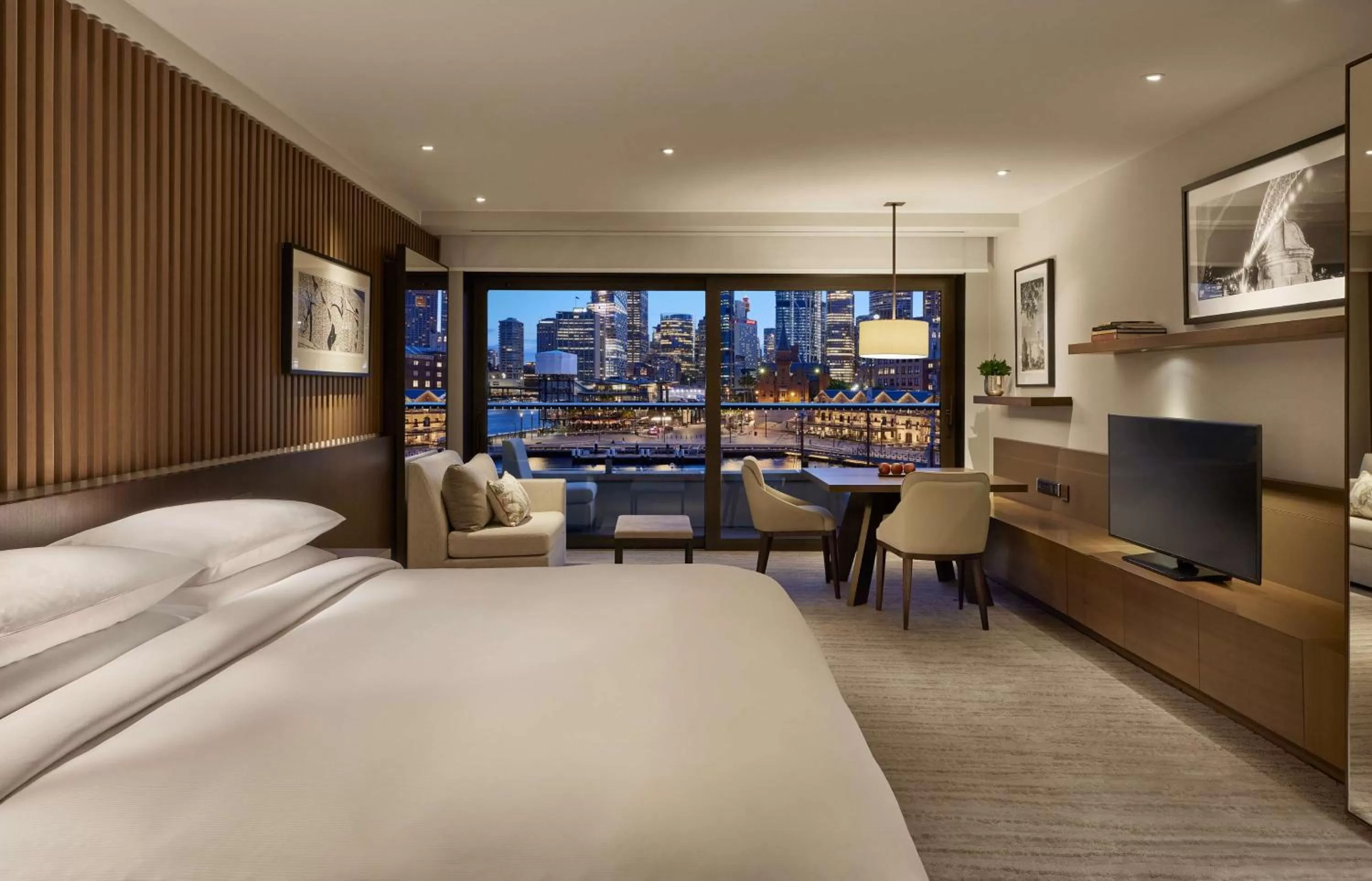 View (from property/room), Bed in Park Hyatt Sydney