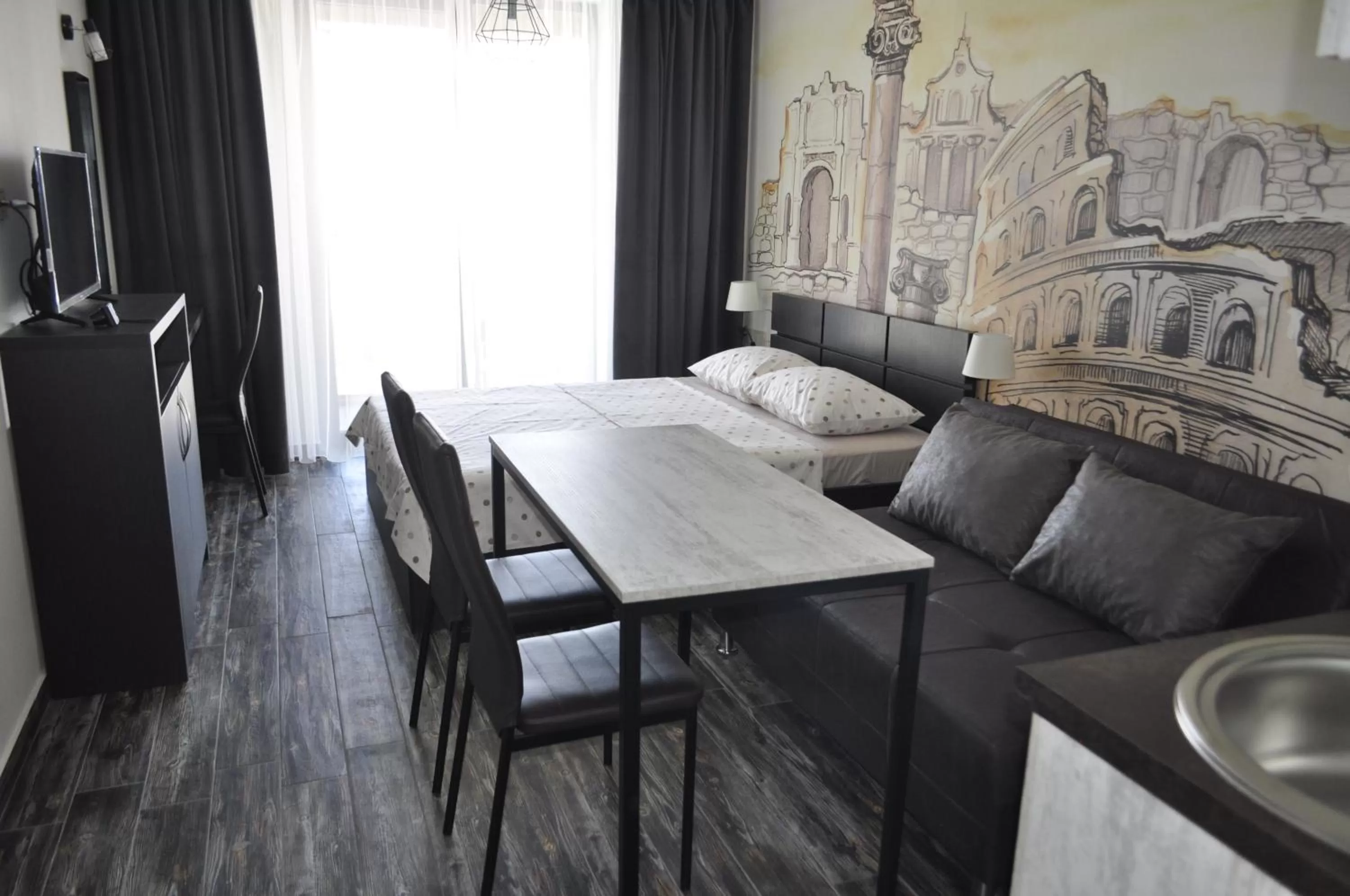 Dining Area in Frozen View New Gudauri