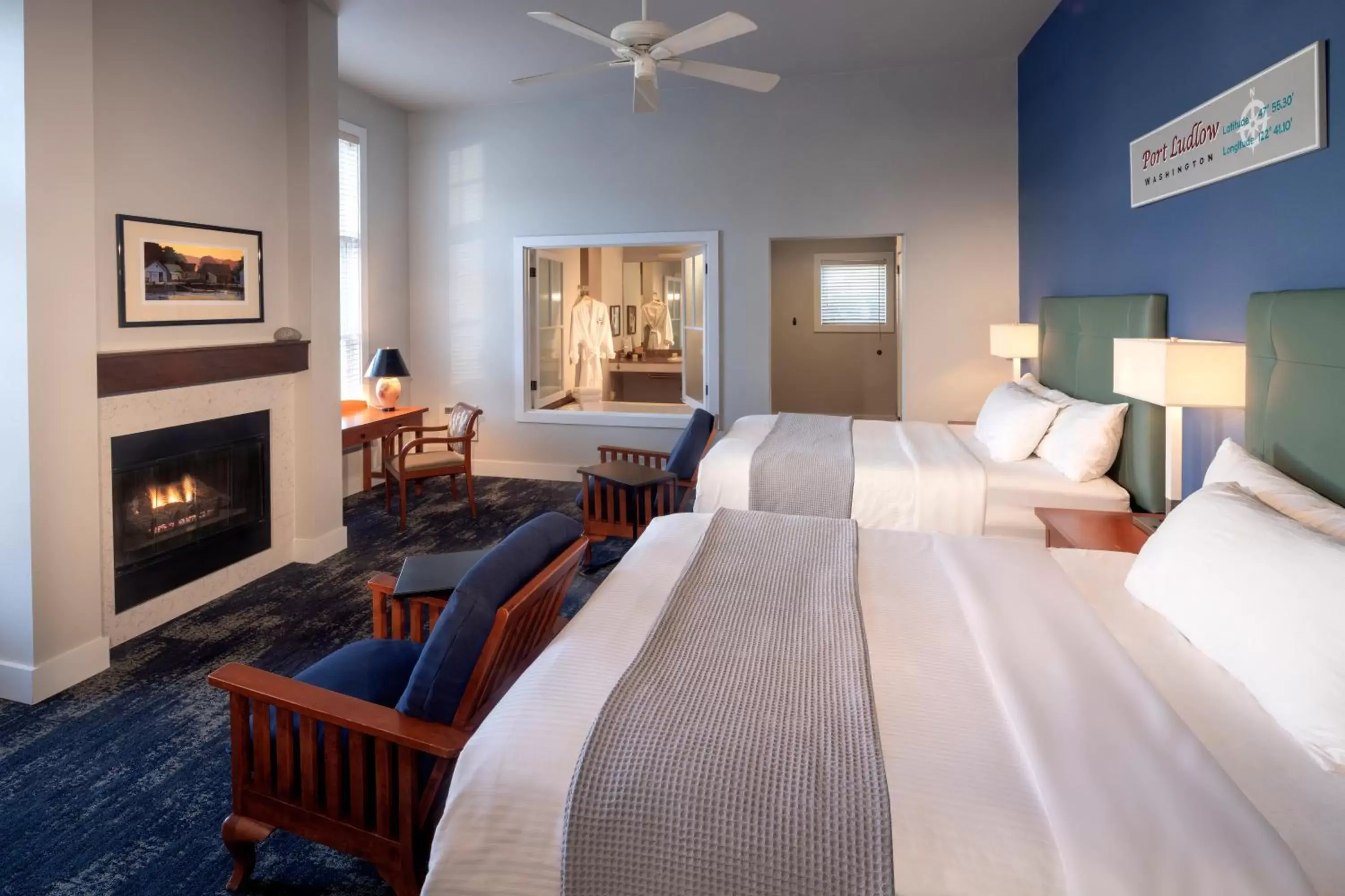 Queen Queen Room in Resort at Port Ludlow Queen Queen Room in Resort at Port Ludlow