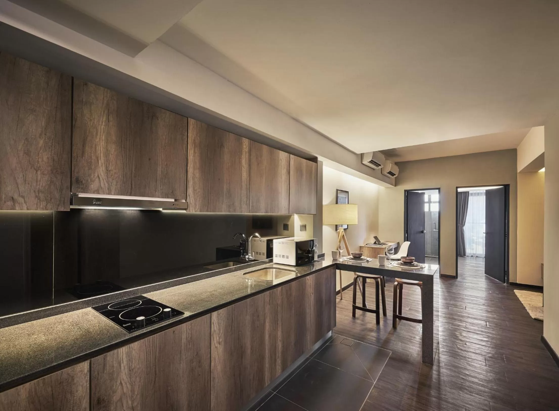 Kitchen or kitchenette, Kitchen/Kitchenette in Tropics Eight Suites