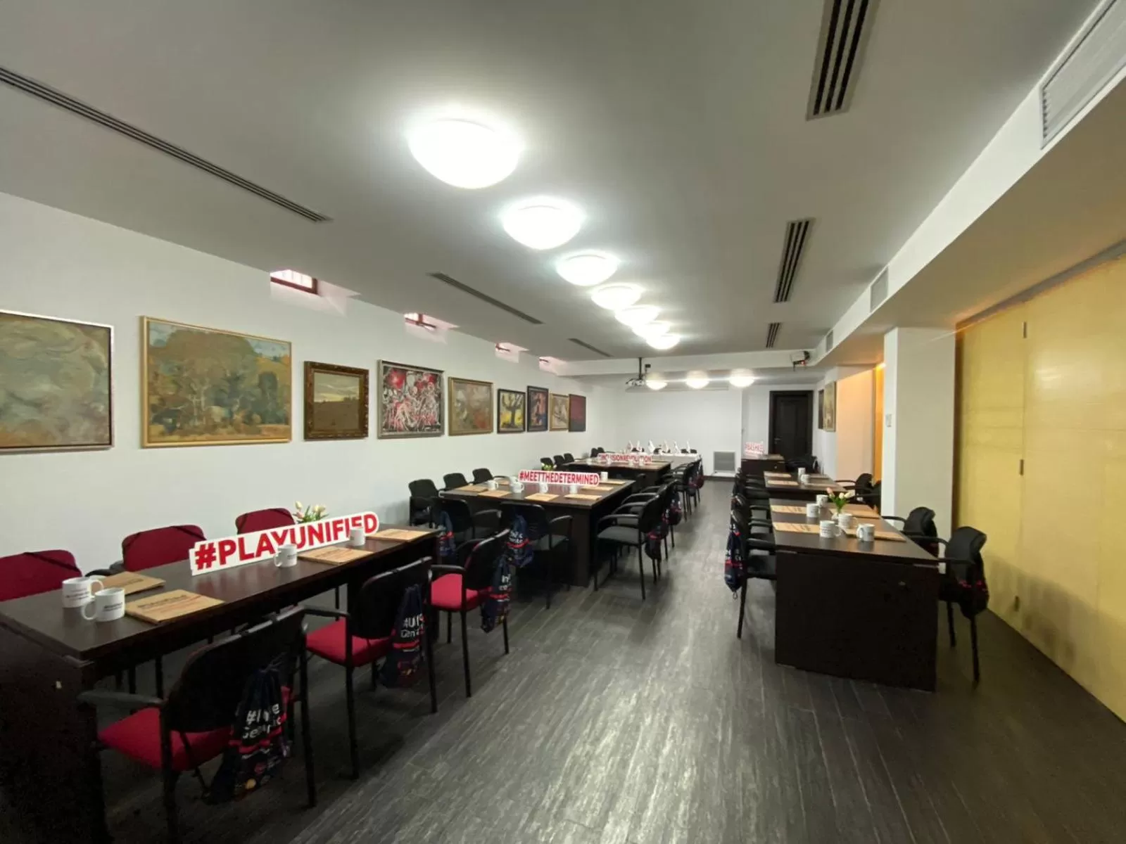 Meeting/conference room in Hotel Victoria Tirana