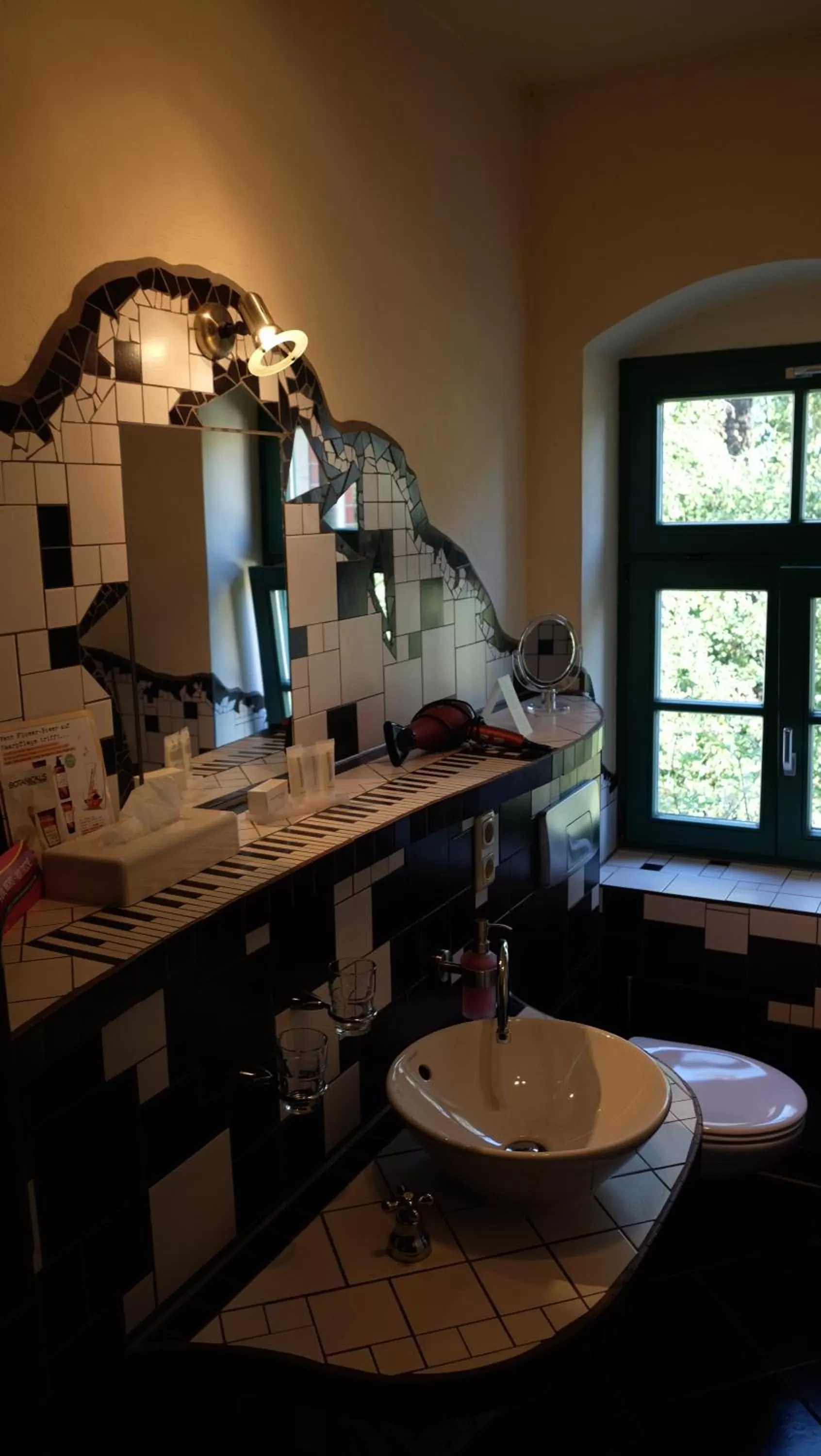 Bathroom in Backstage Hotel