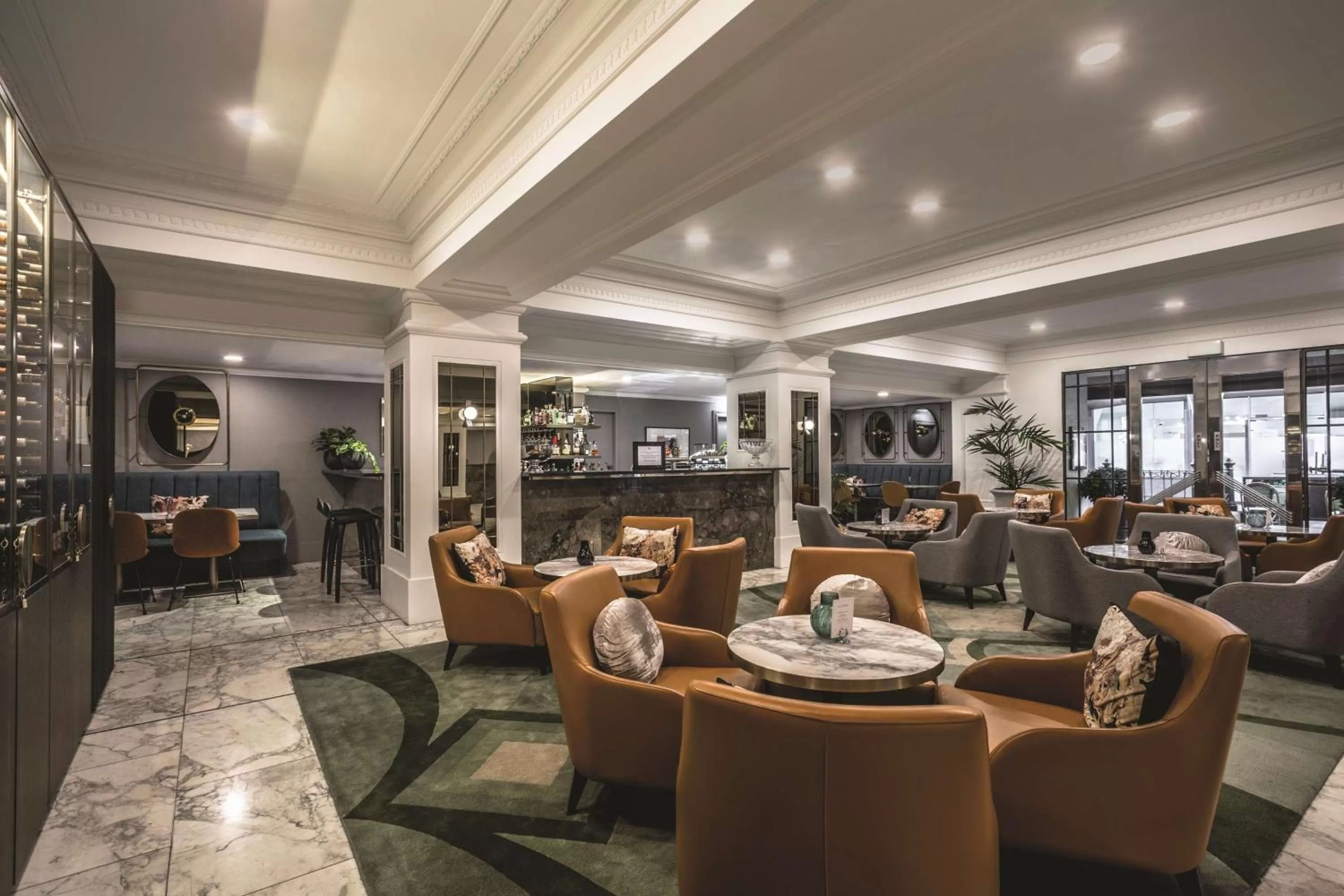 Lounge or bar in The Savoy Hotel on Little Collins Melbourne