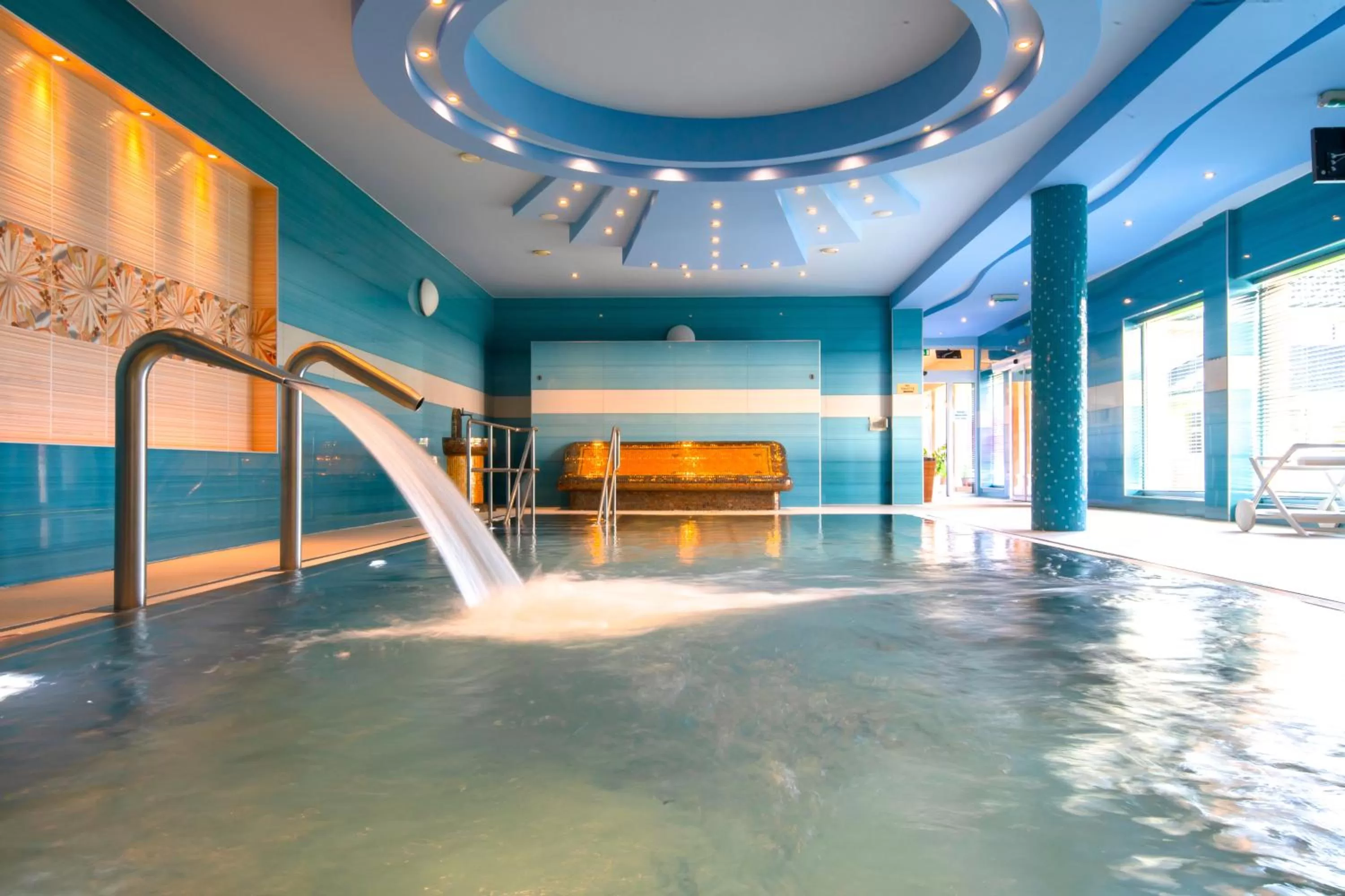 Hot Tub in Hotel Orchidea Spa & Wellness