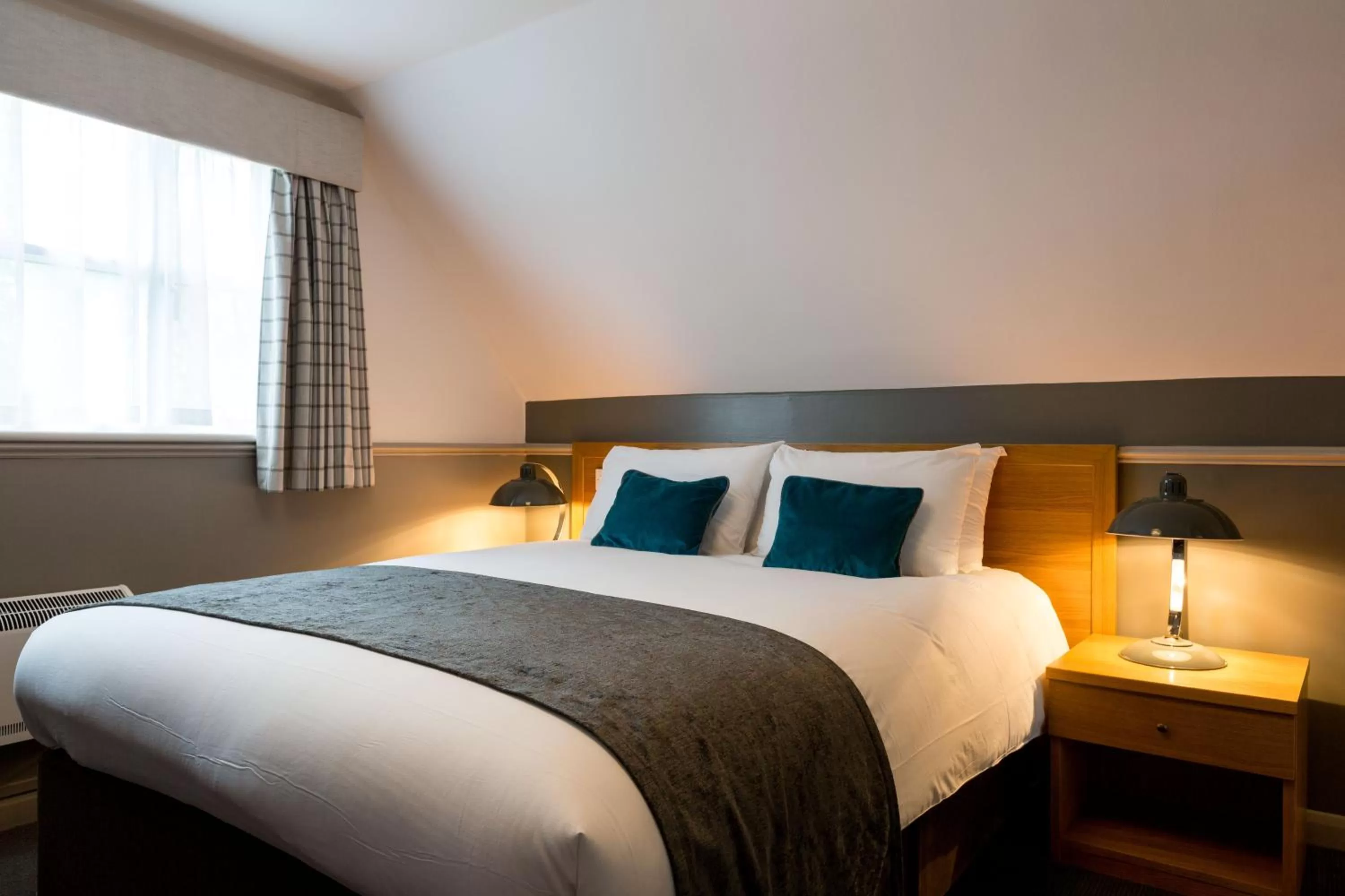 Bedroom, Bed in White Hart by Chef & Brewer Collection