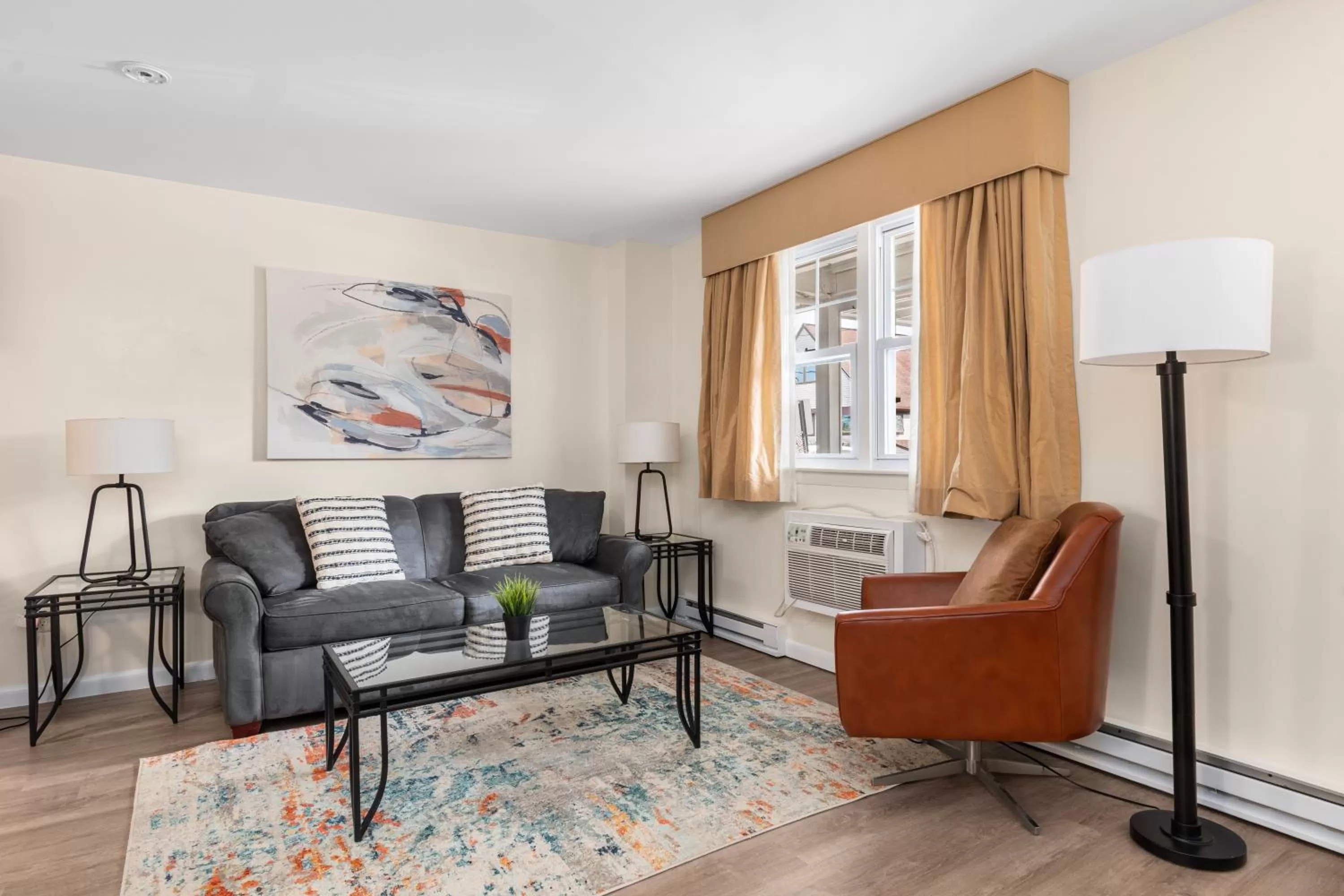 Living room in The Beverly