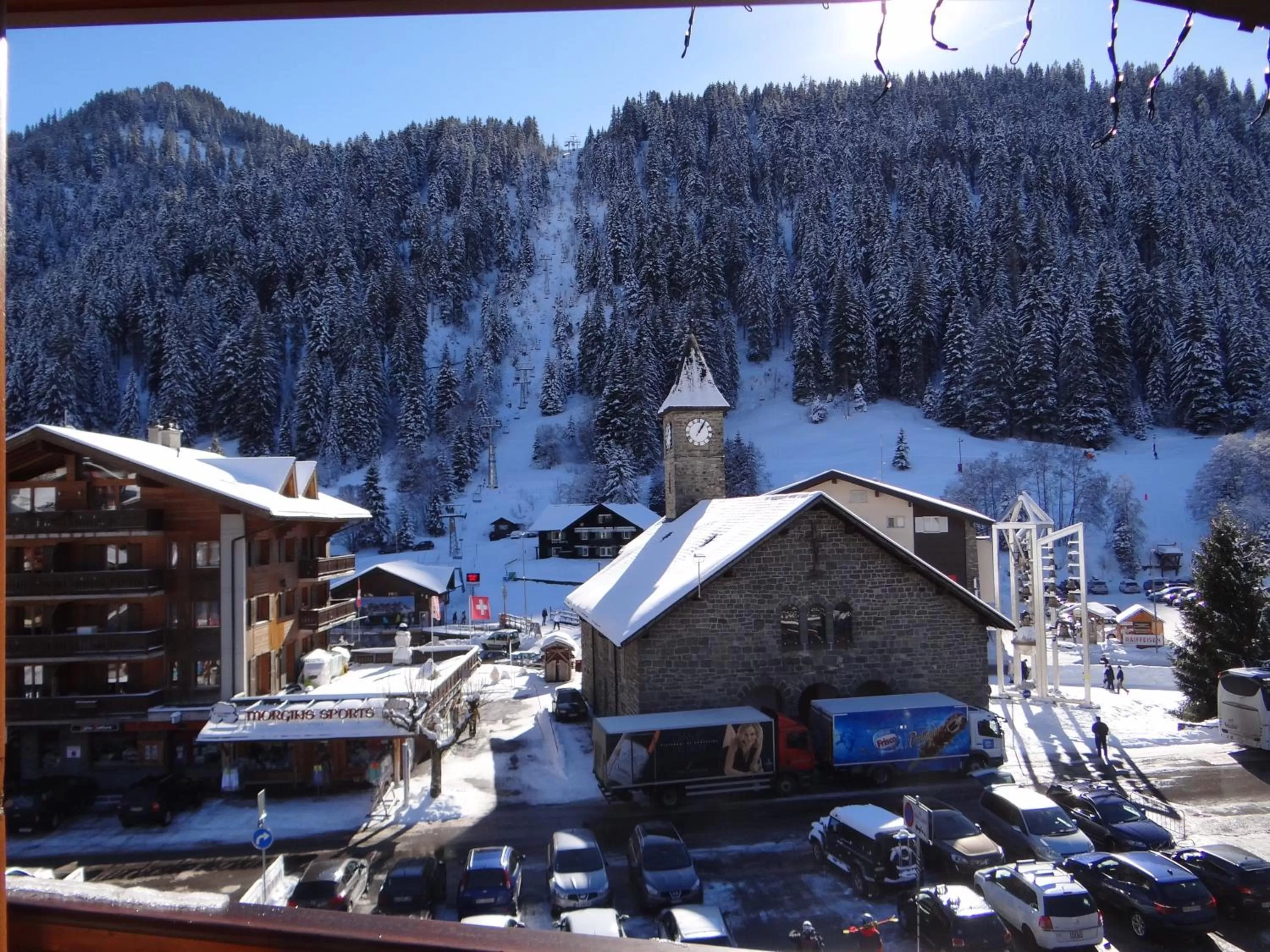 Landmark view in Boutique-Hôtel Chez Jan