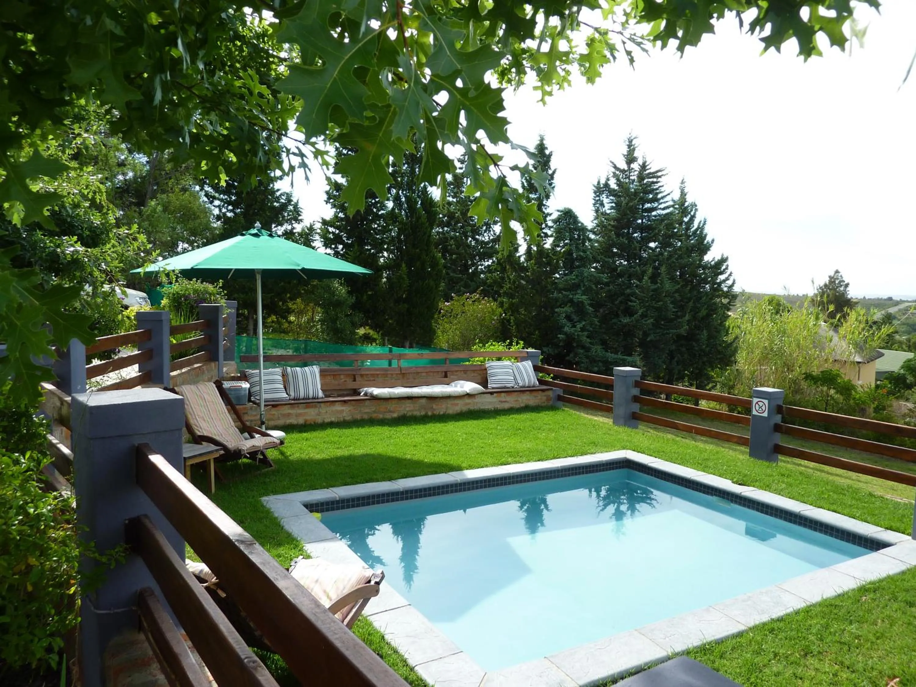 Garden in A Hilltop Country Retreat