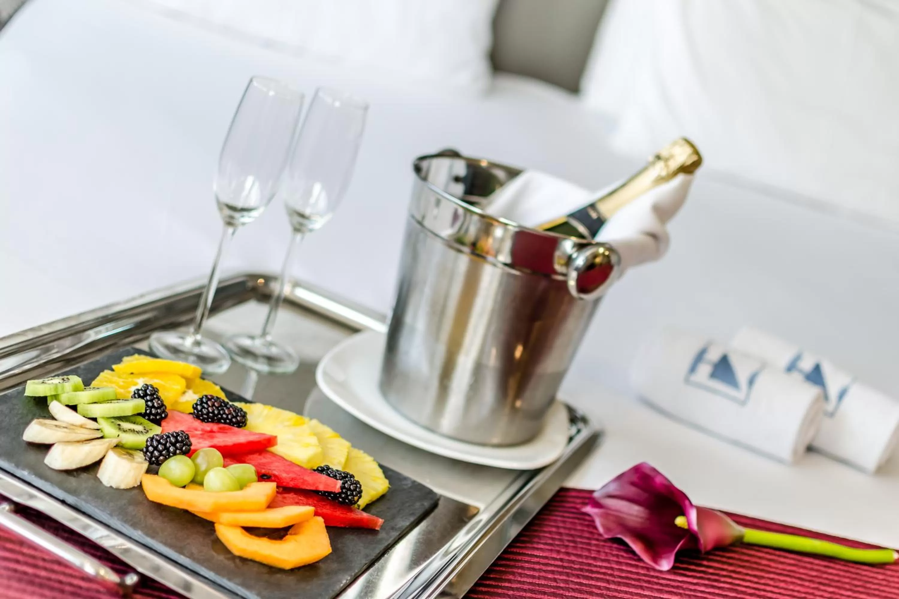 Bed in Eurostars Executive