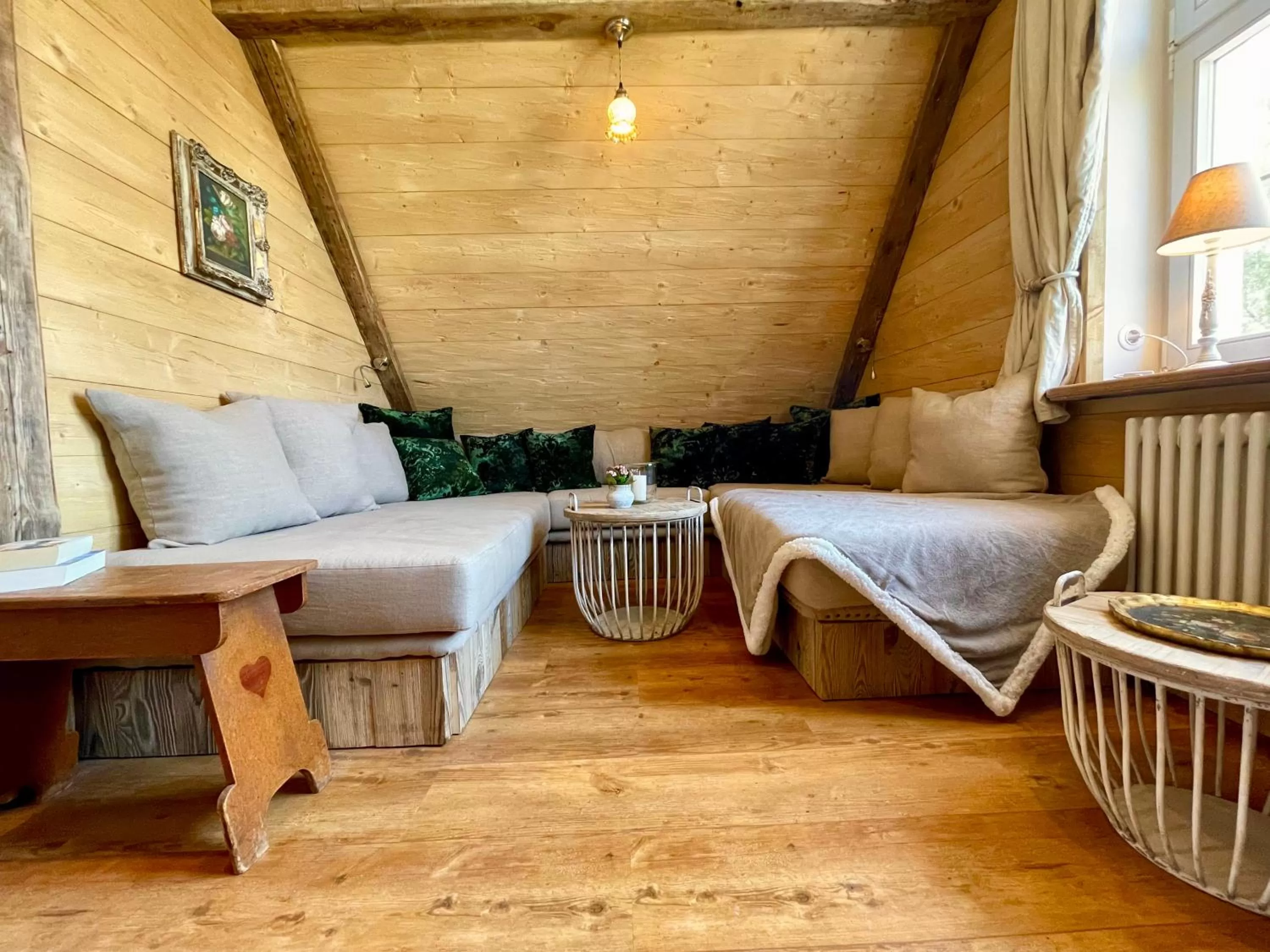 Living room in Weißt Du noch - Gästehäuser & Suiten