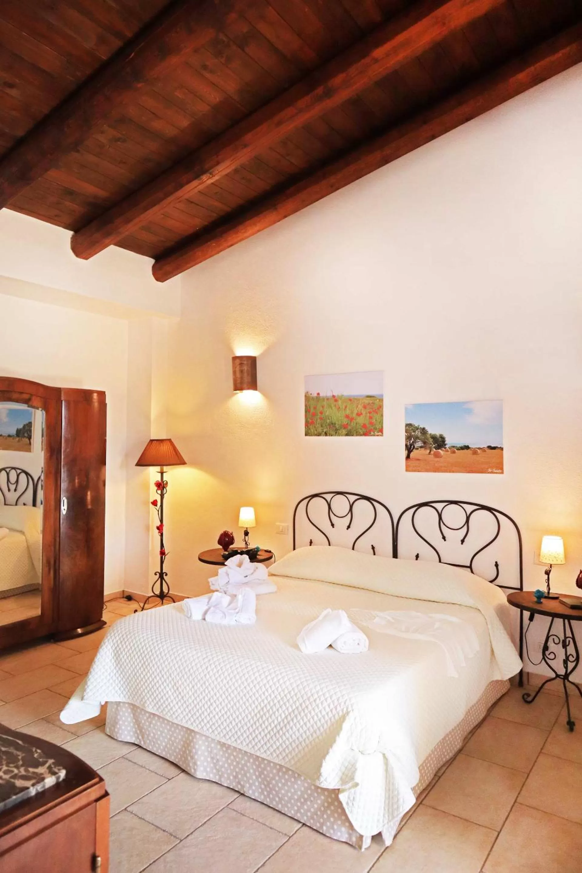 Bed in Agriturismo Masseria Alberotanza