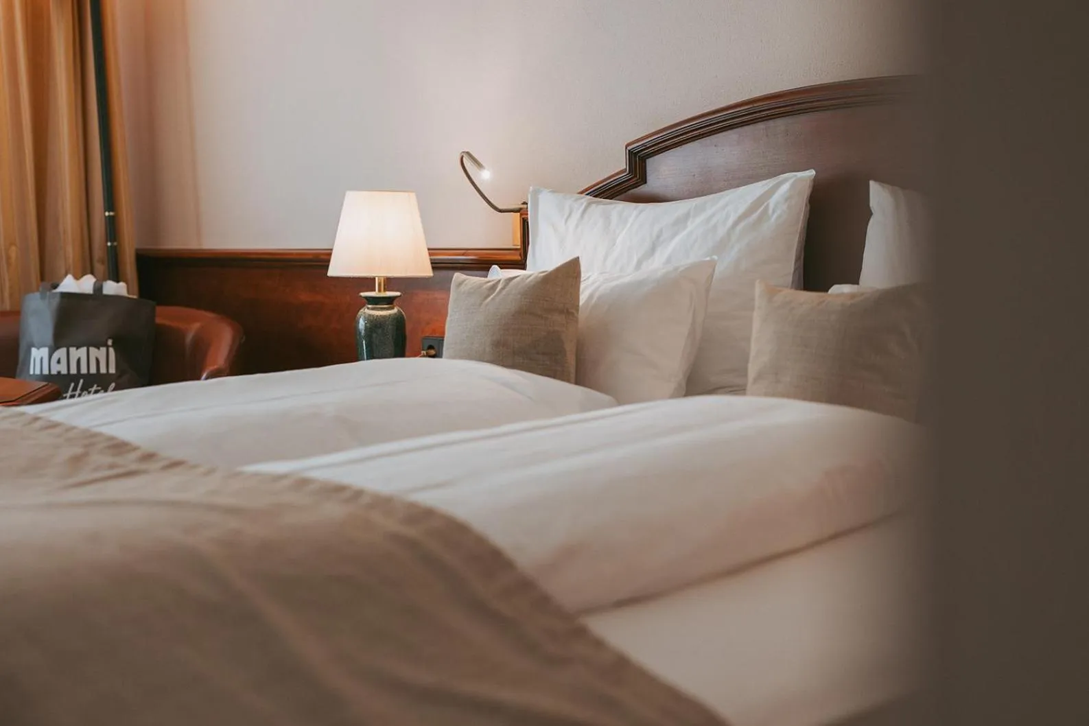 Photo of the whole room, Bed in MANNI das Hotel