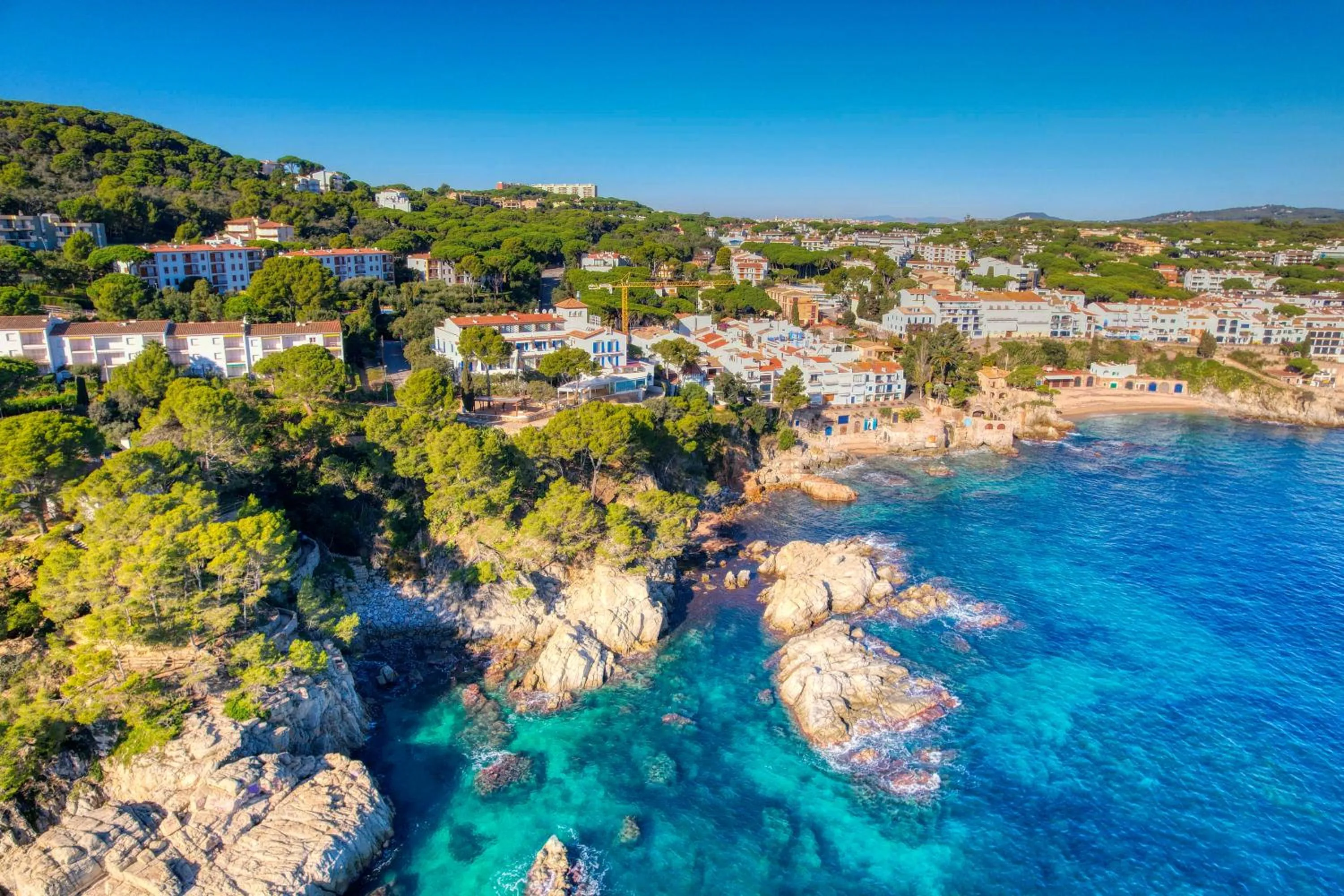 Natural landscape in Hotel Alga