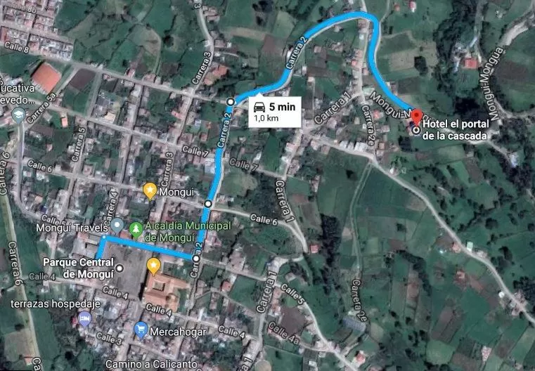 Portal de la Cascada - Mongui