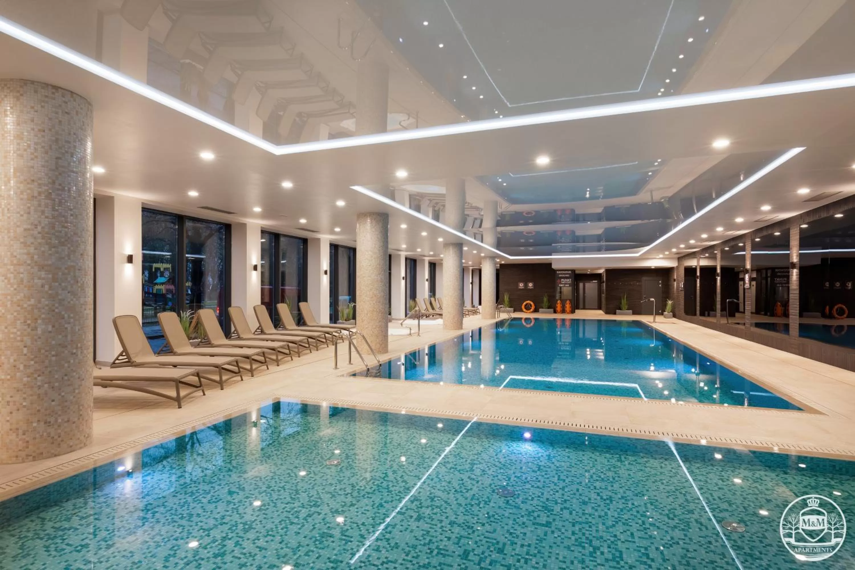 Swimming Pool in Nadmorskie Tarasy - Apartments M&M