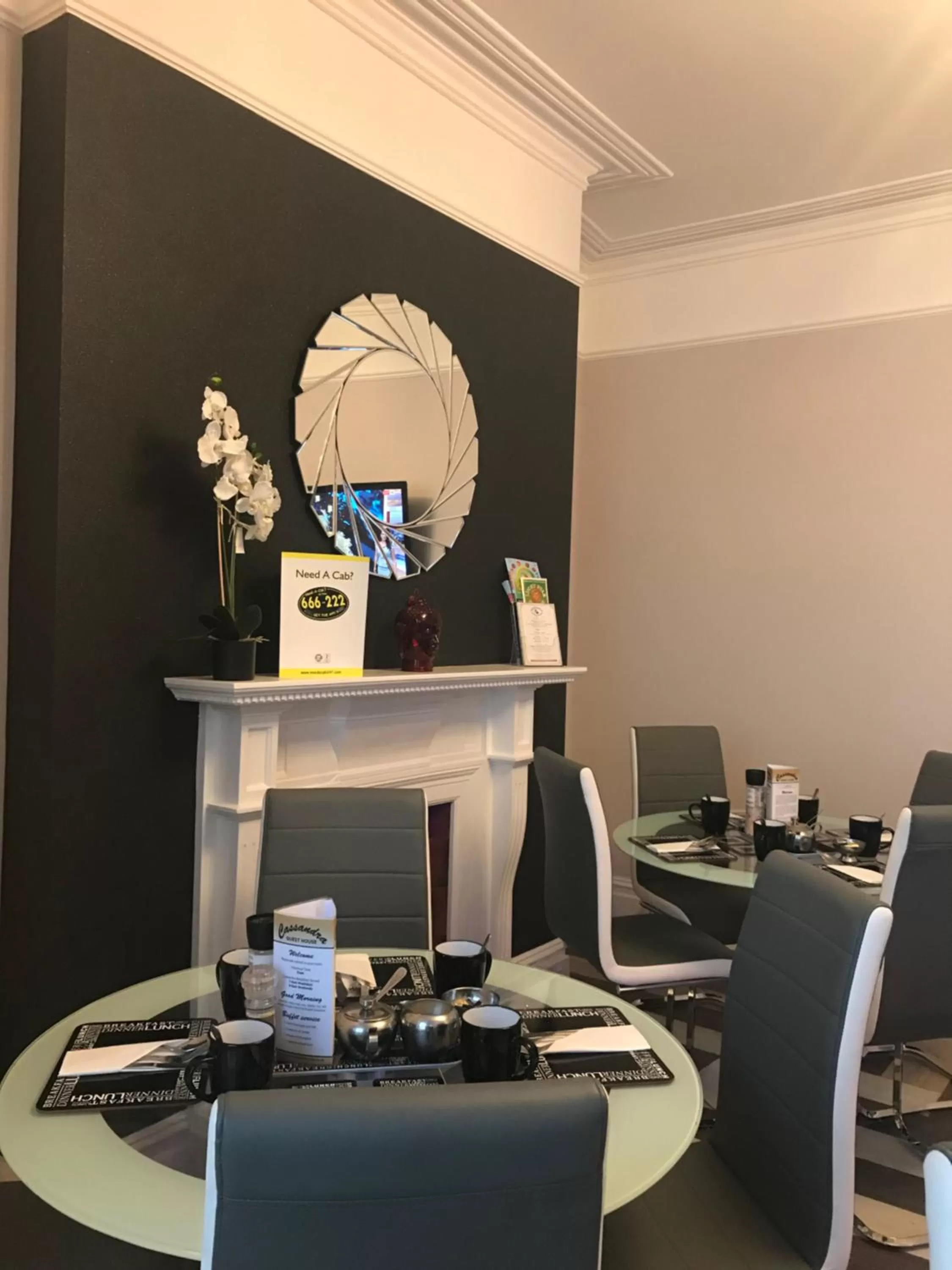 Decorative detail in Cassandra Guest House