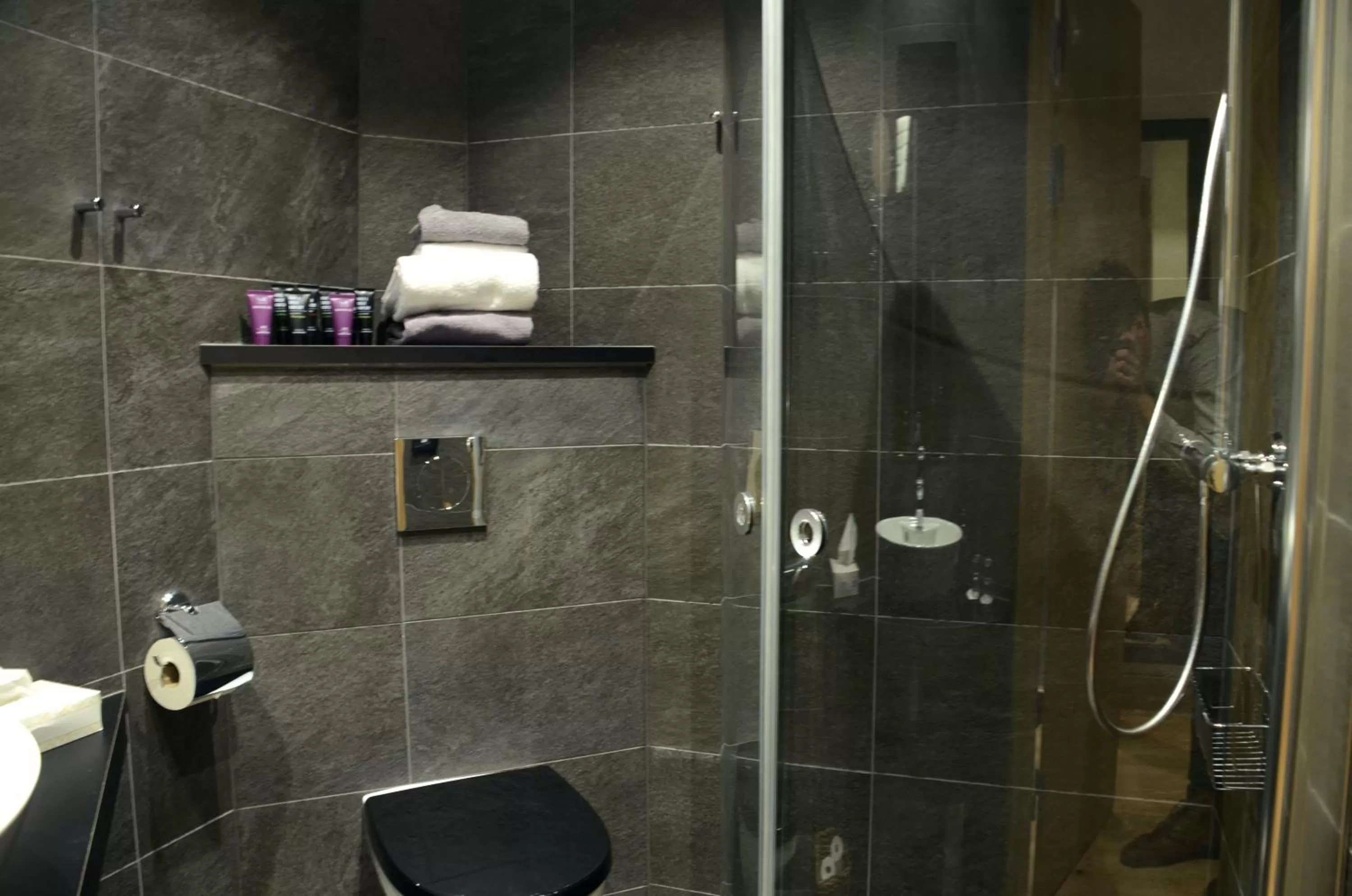 Shower in Home Hotel Bilan