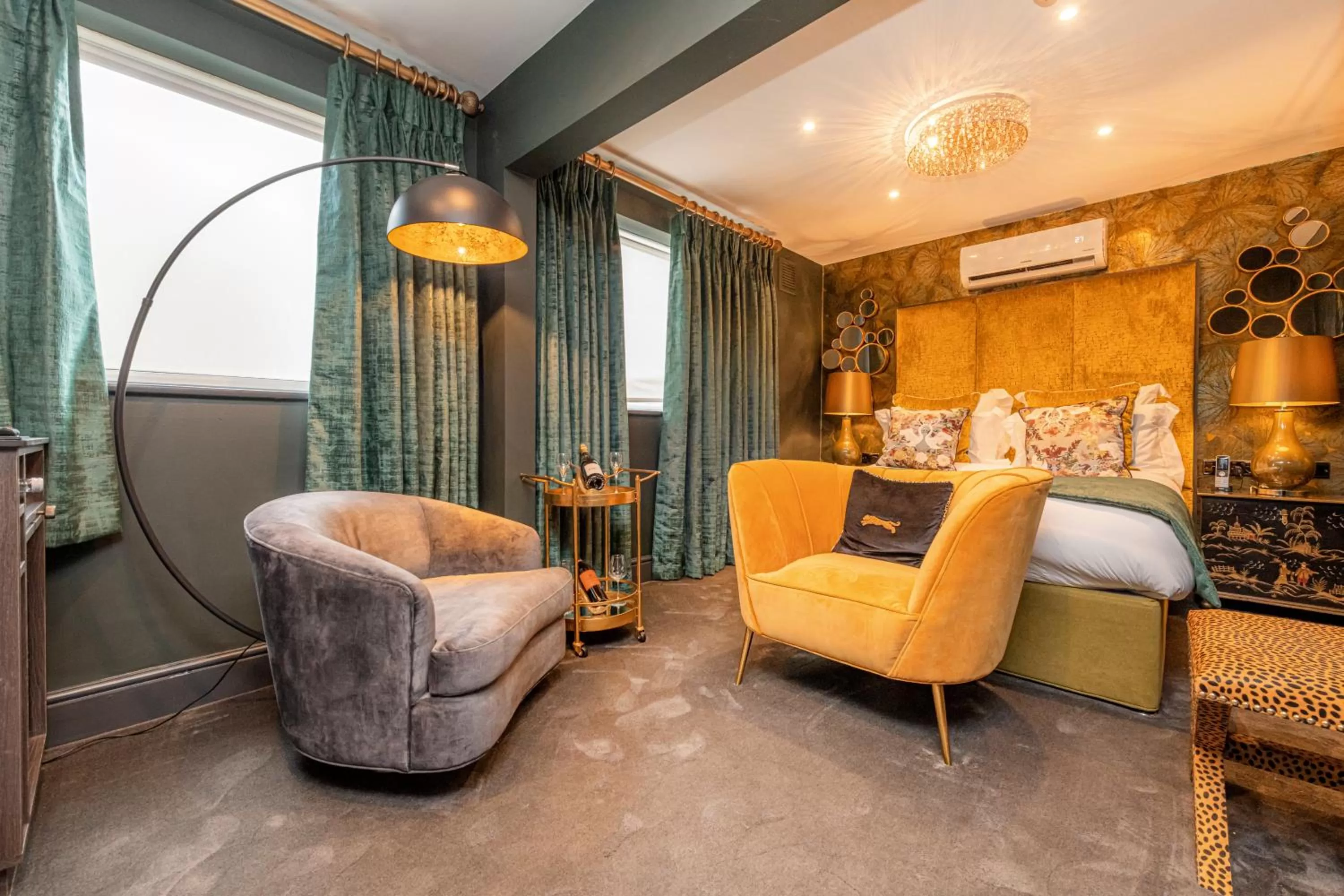 Bed in Funky Monk Hotel