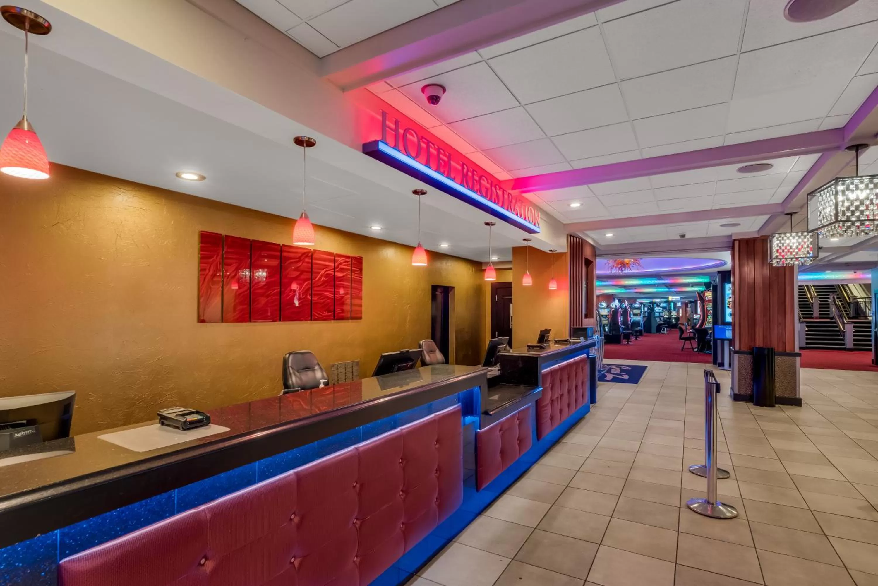 Lobby or reception in Grand Z Hotel Casino by Red Lion Hotels