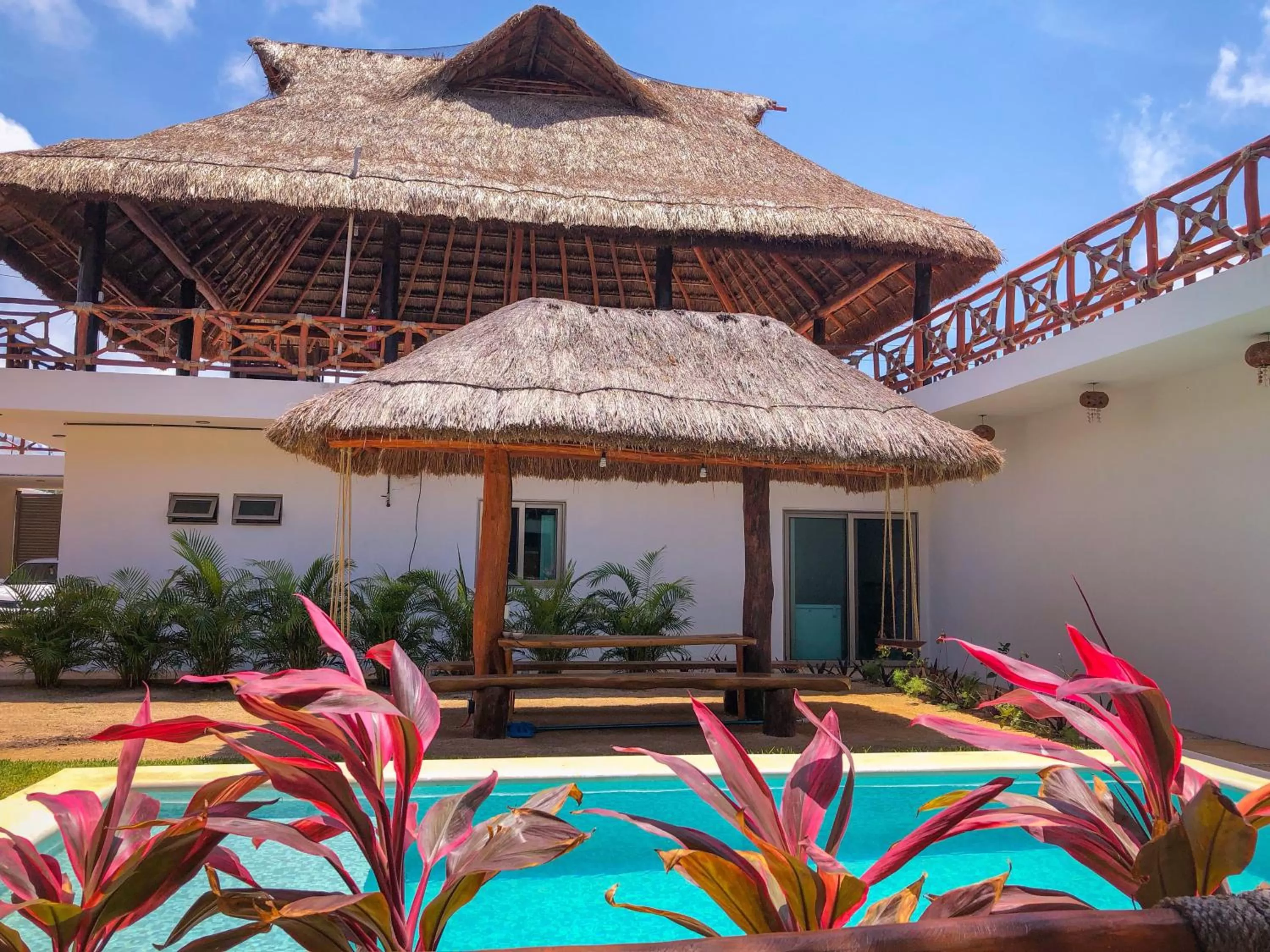 Garden in Hacienda Dos Ojos