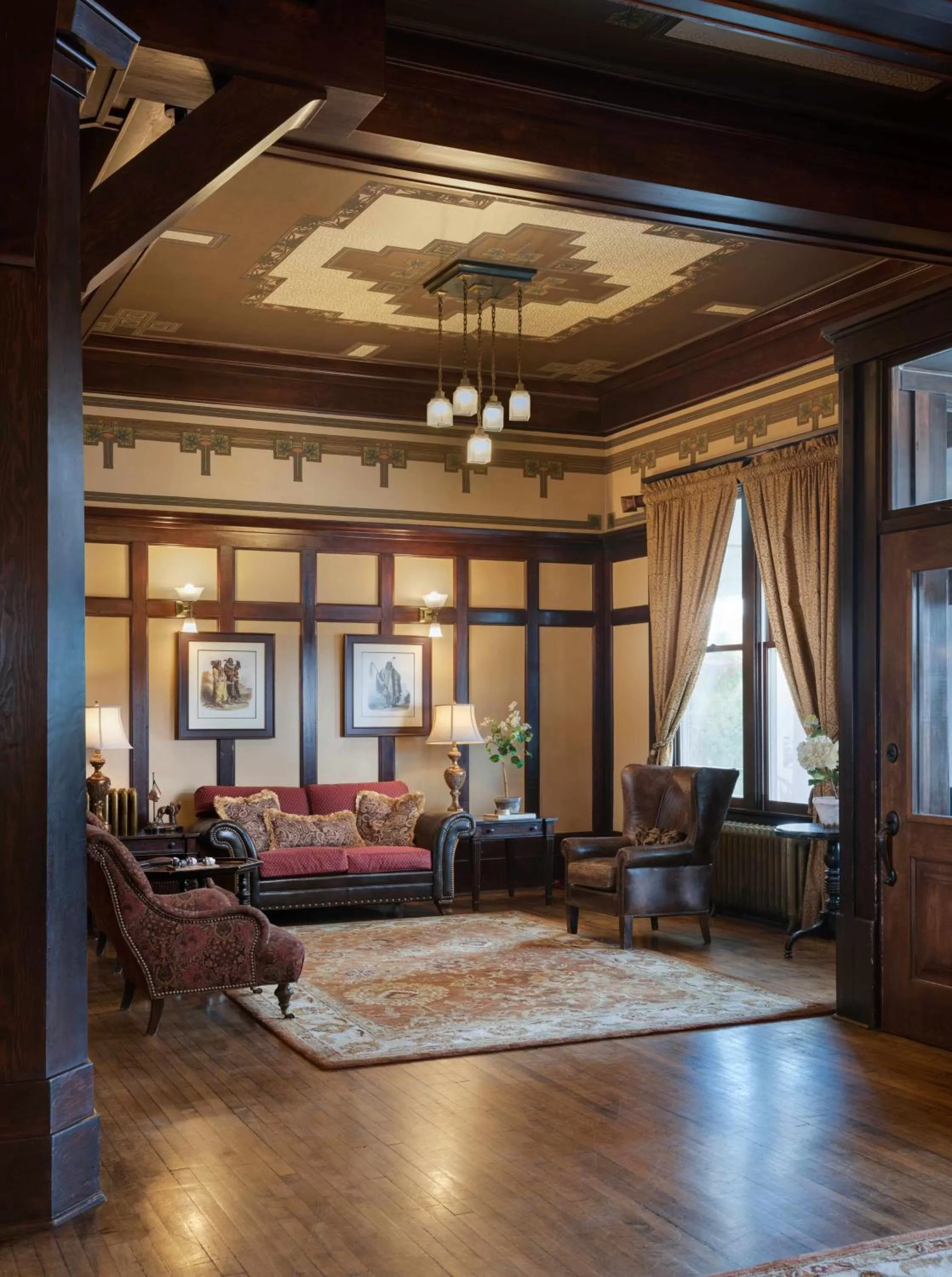 Lobby or reception in The Sacajawea Hotel