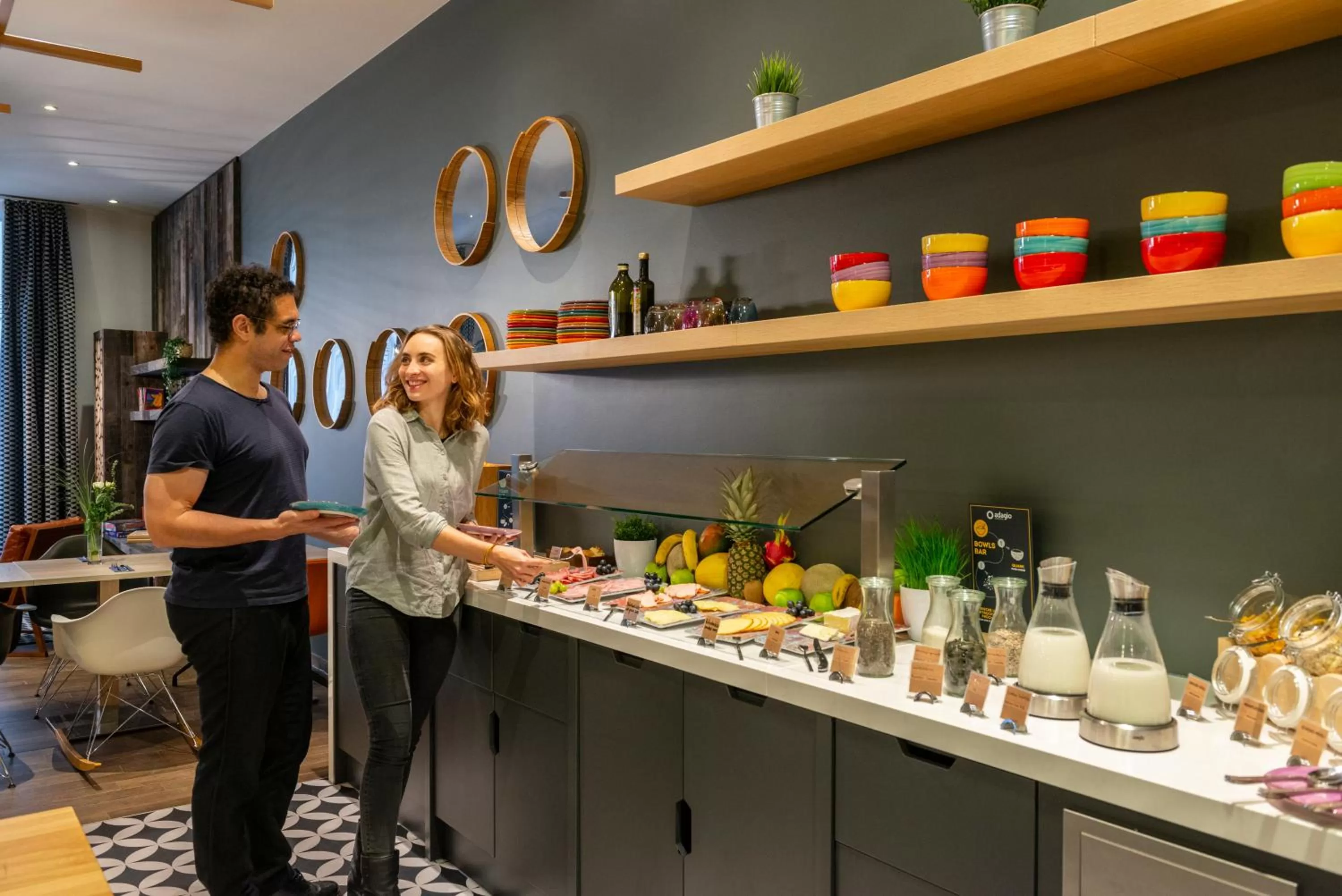 Breakfast in Aparthotel Adagio Berlin Kurfürstendamm