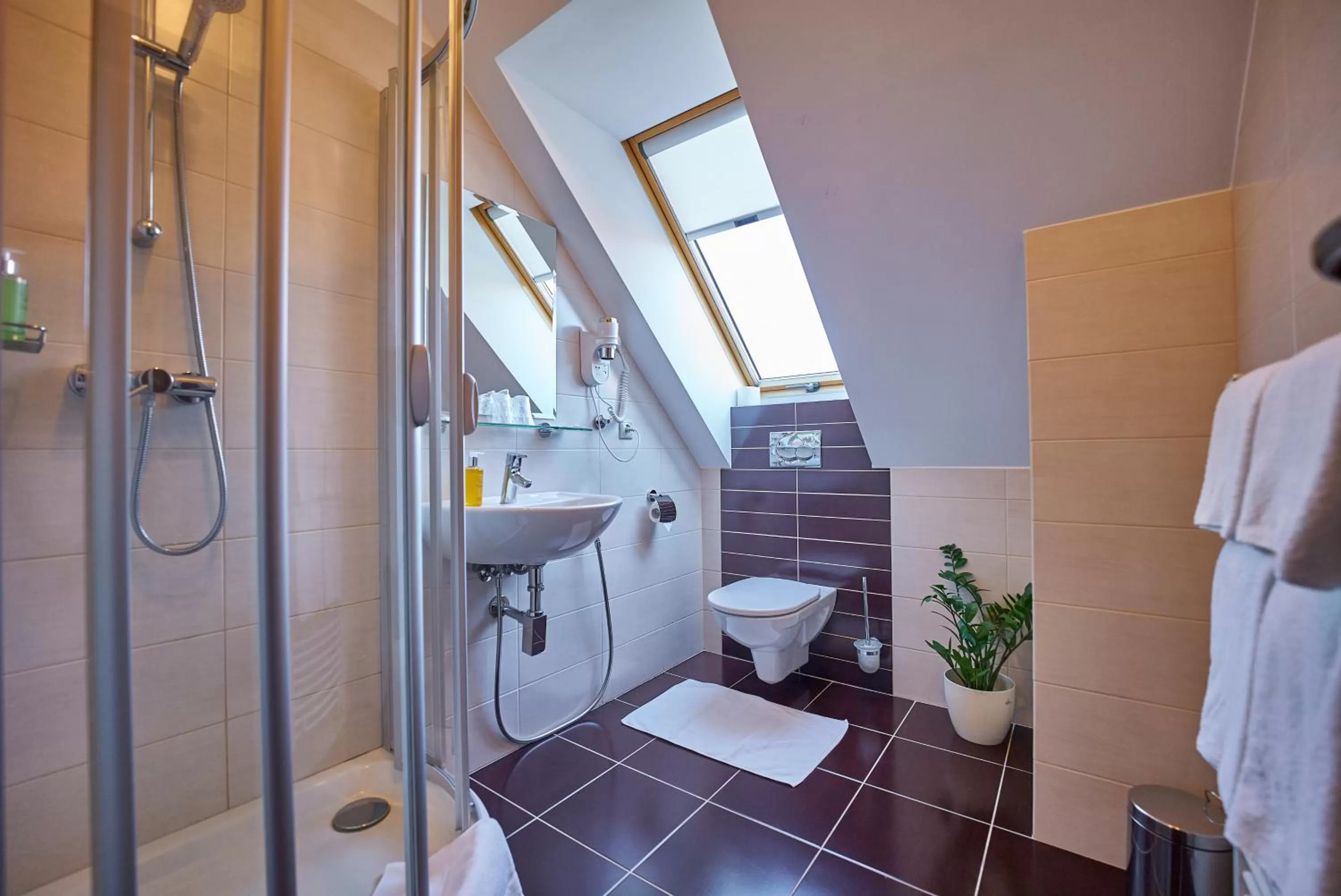 Bathroom in Pension & Restaurant PATRIOT Trnava