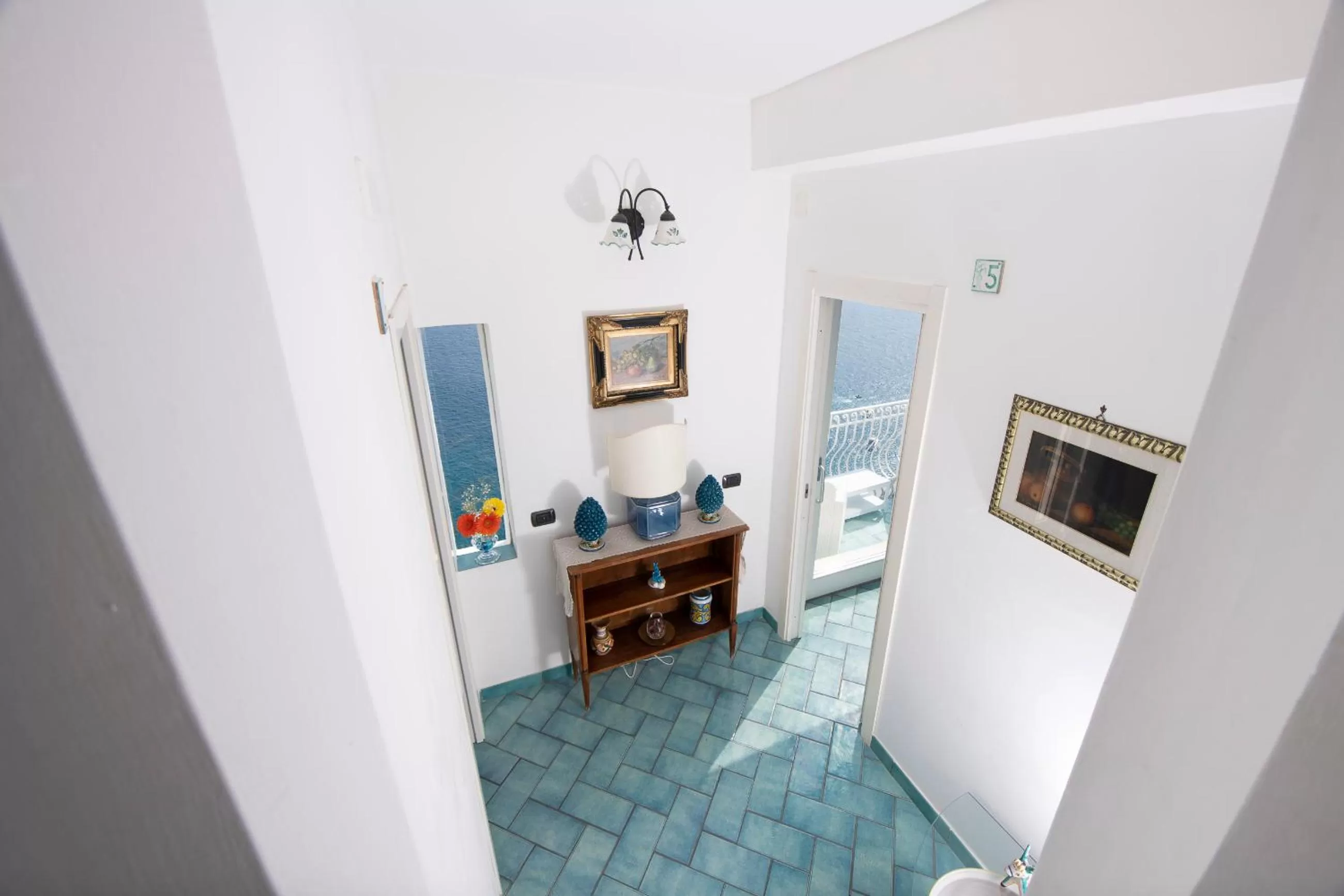 Seating area in Hotel La Ninfa