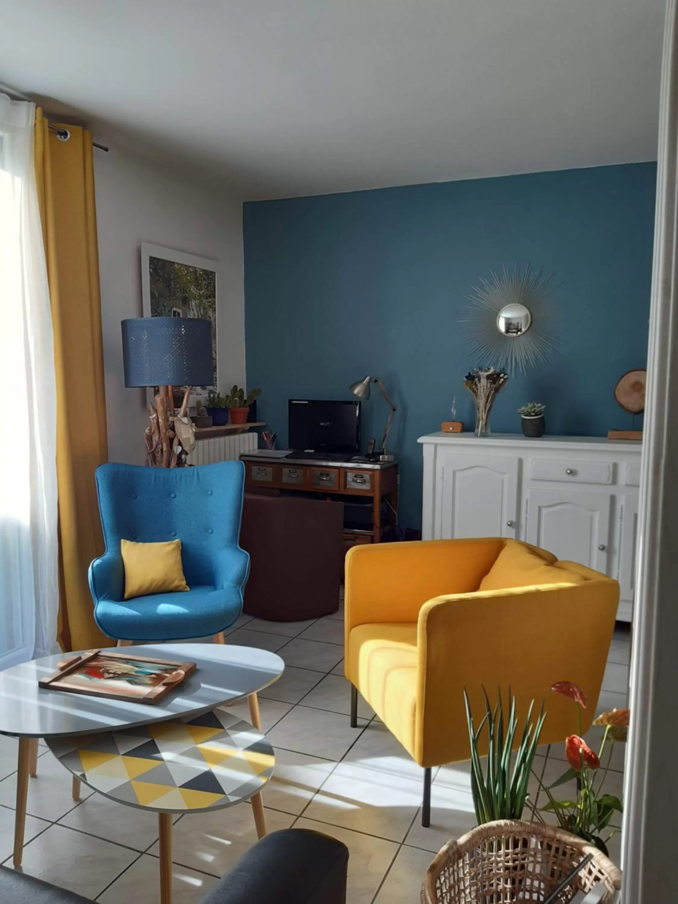 Living room in La Clé d'Or