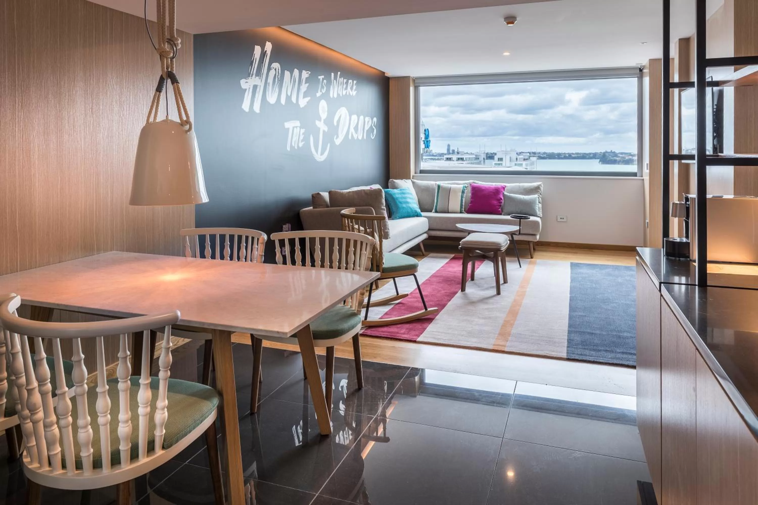 Living room in M Social Auckland