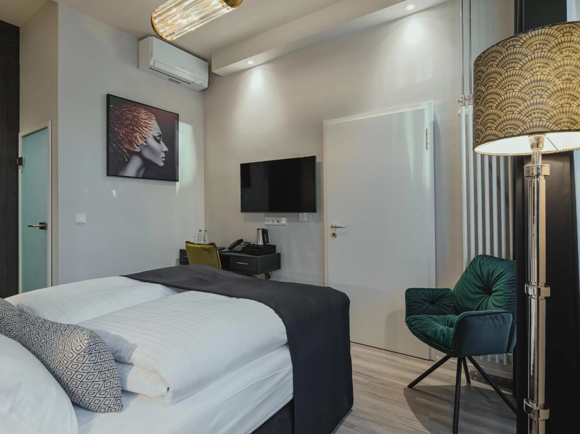 Bed in BS Boutique Hotel