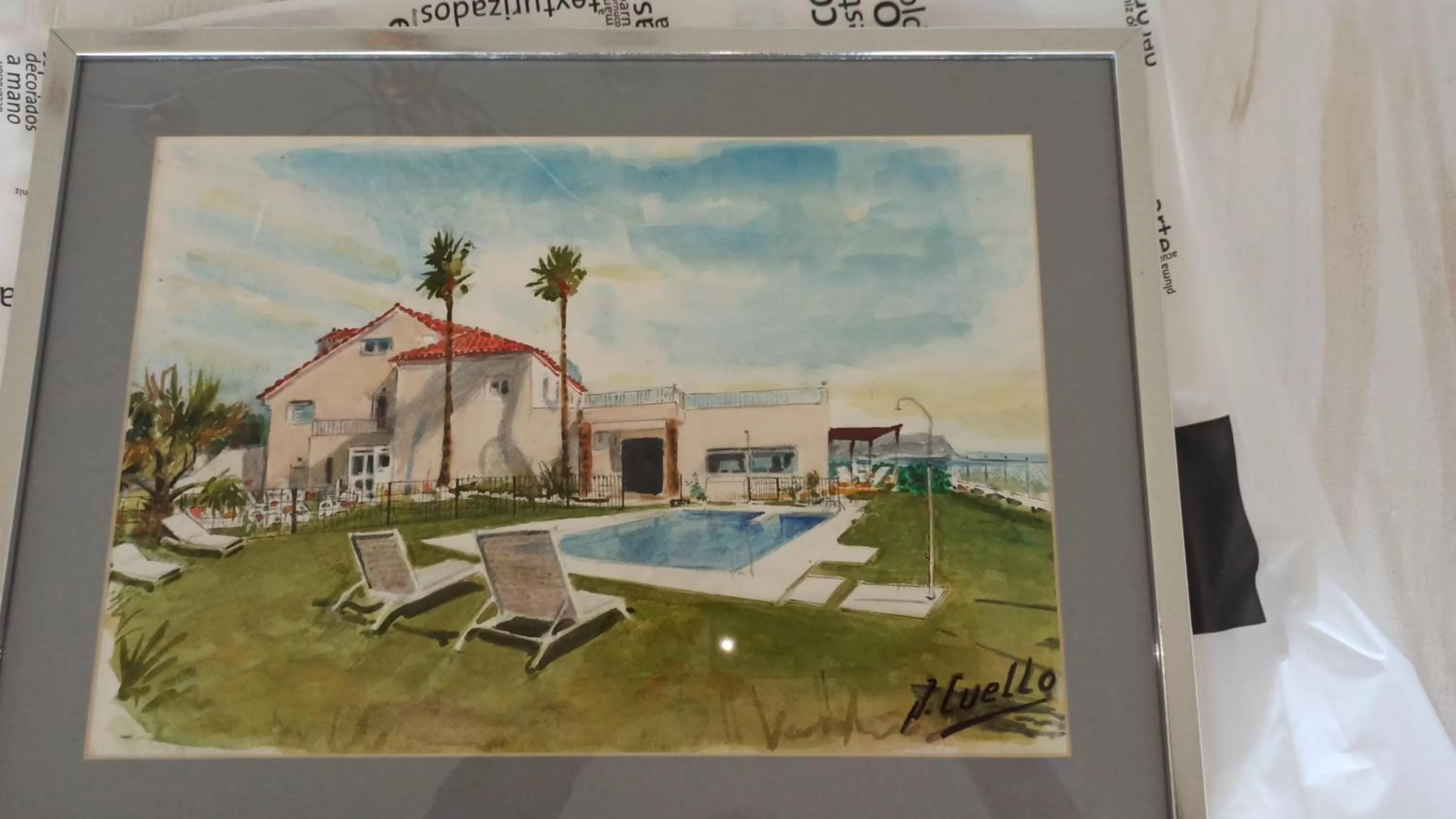 Pool View in Punta Carnero Hostal singular