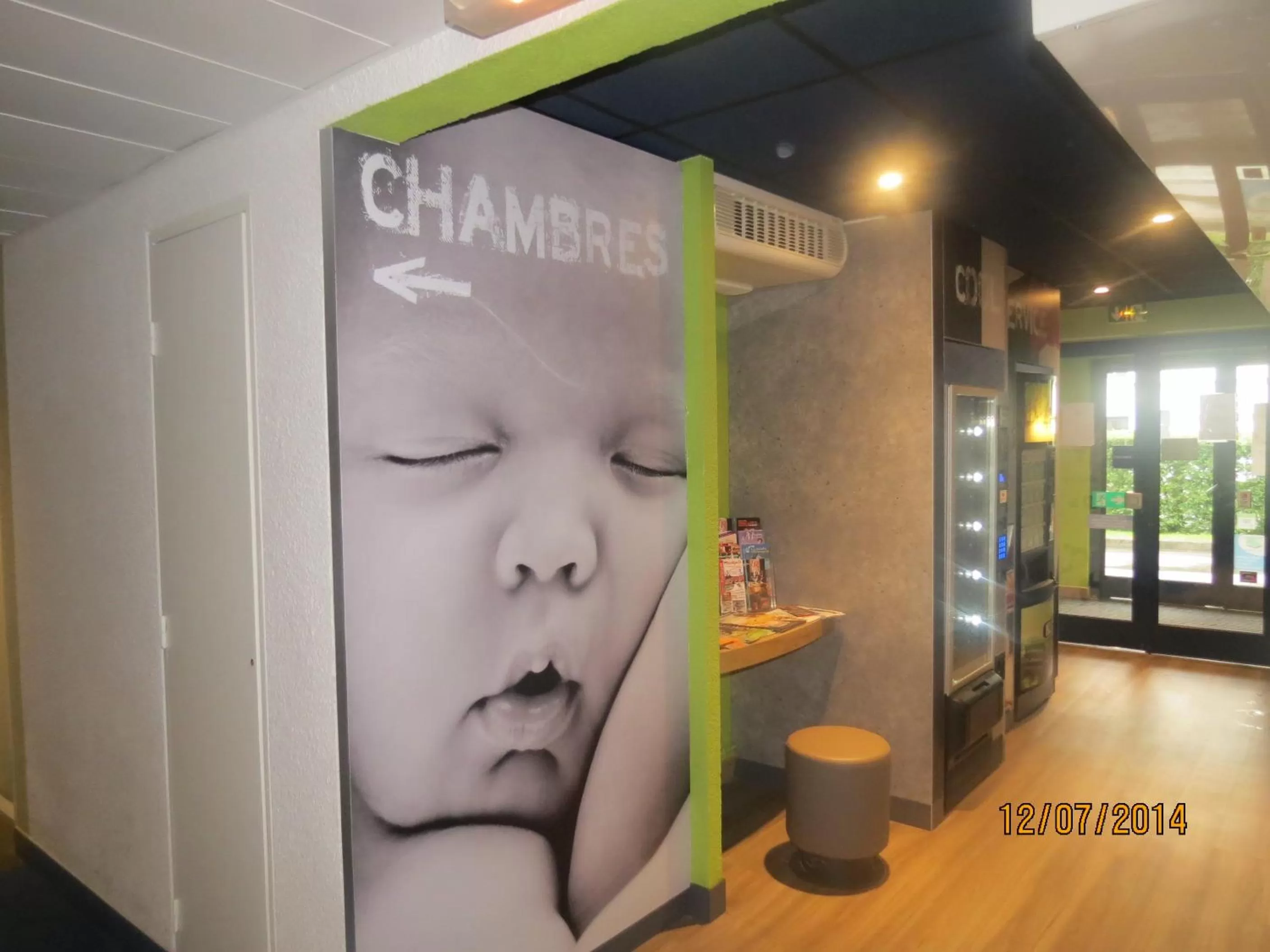 Lobby or reception in ibis budget Remiremont