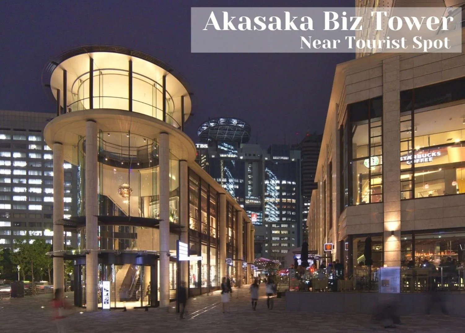 Nearby landmark in Henn na Hotel Tokyo Akasaka