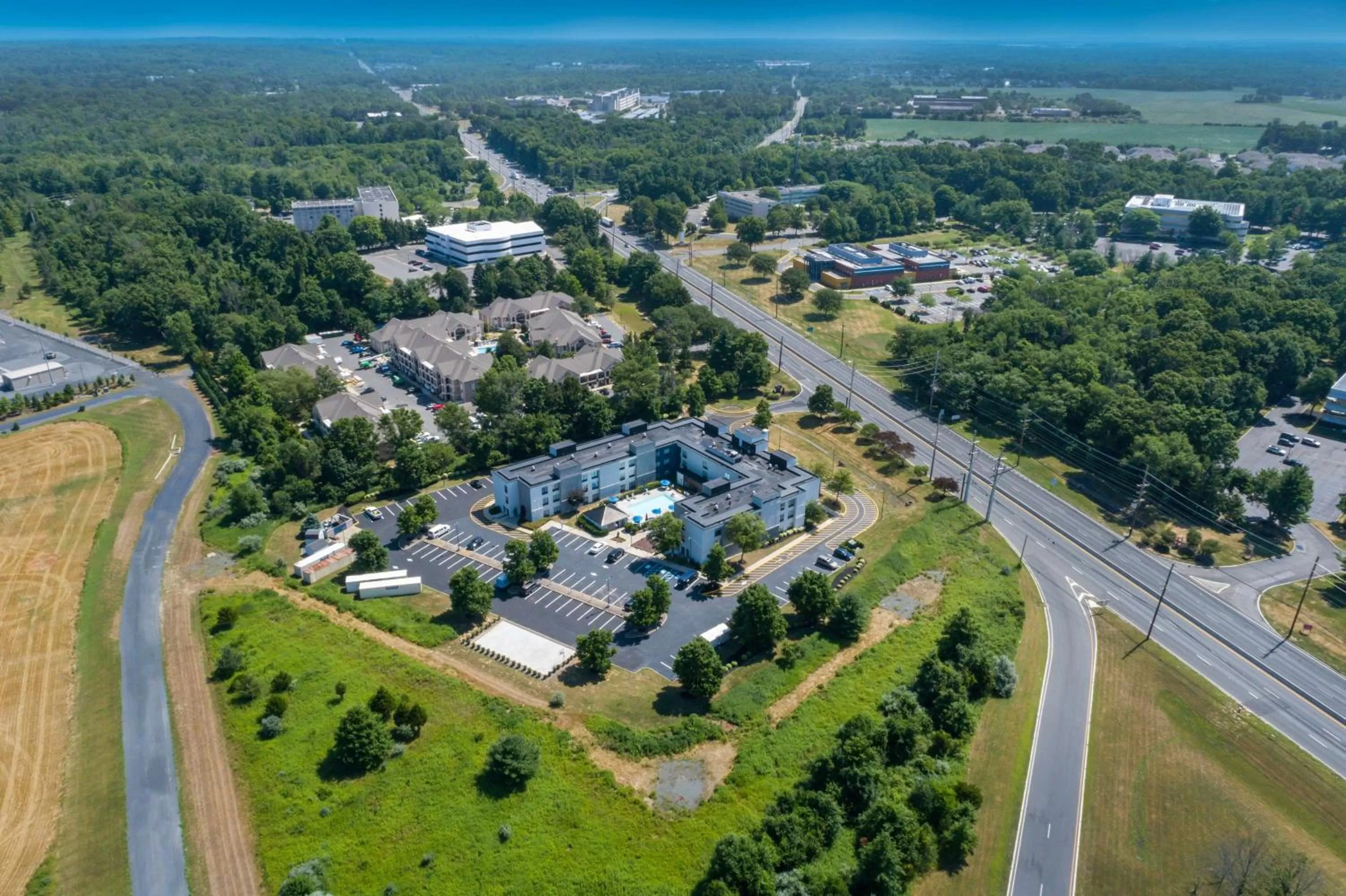 Property building in Hampton Inn Princeton
