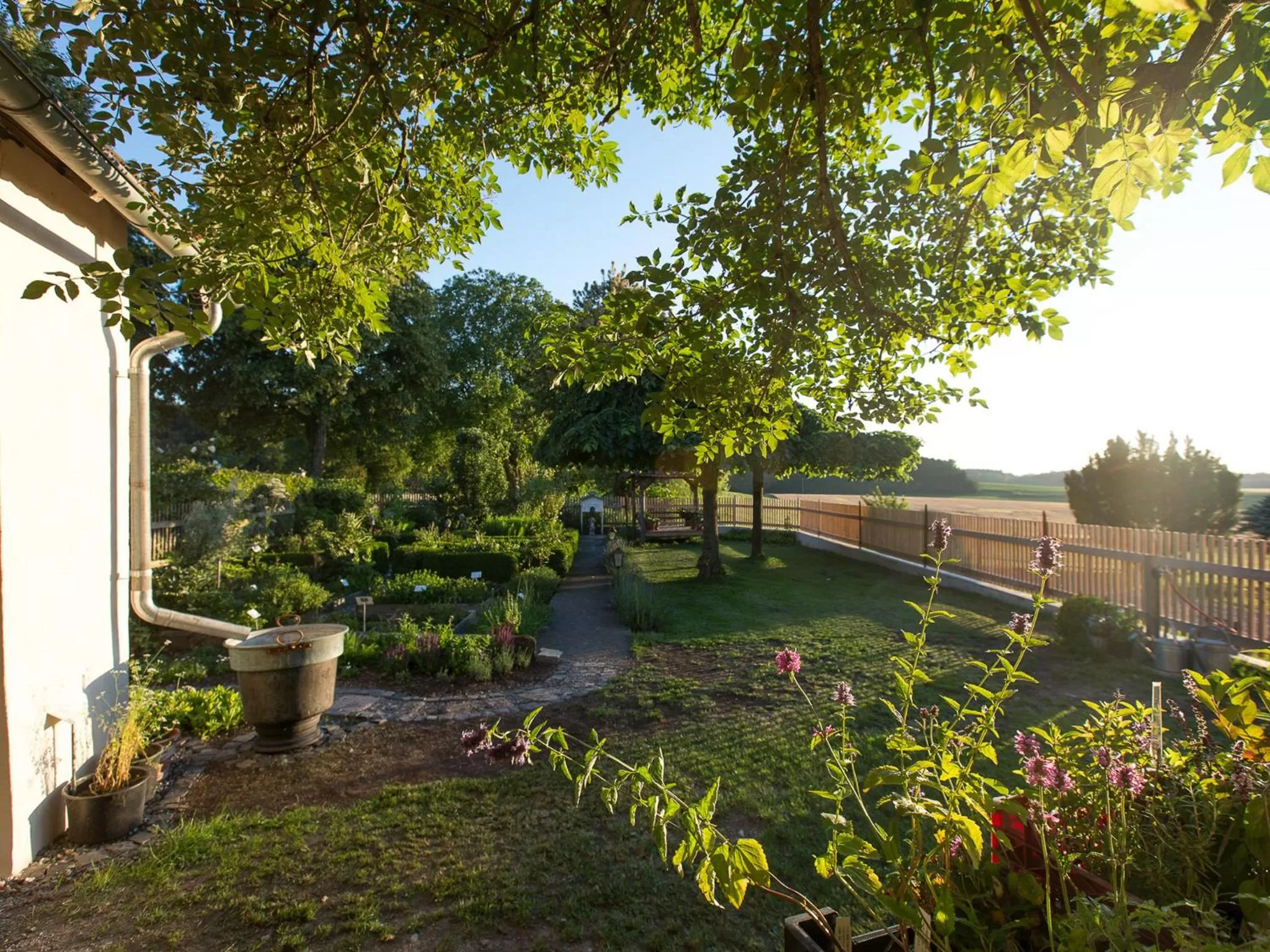 Garden in Hotel-Landgasthof KREUZ