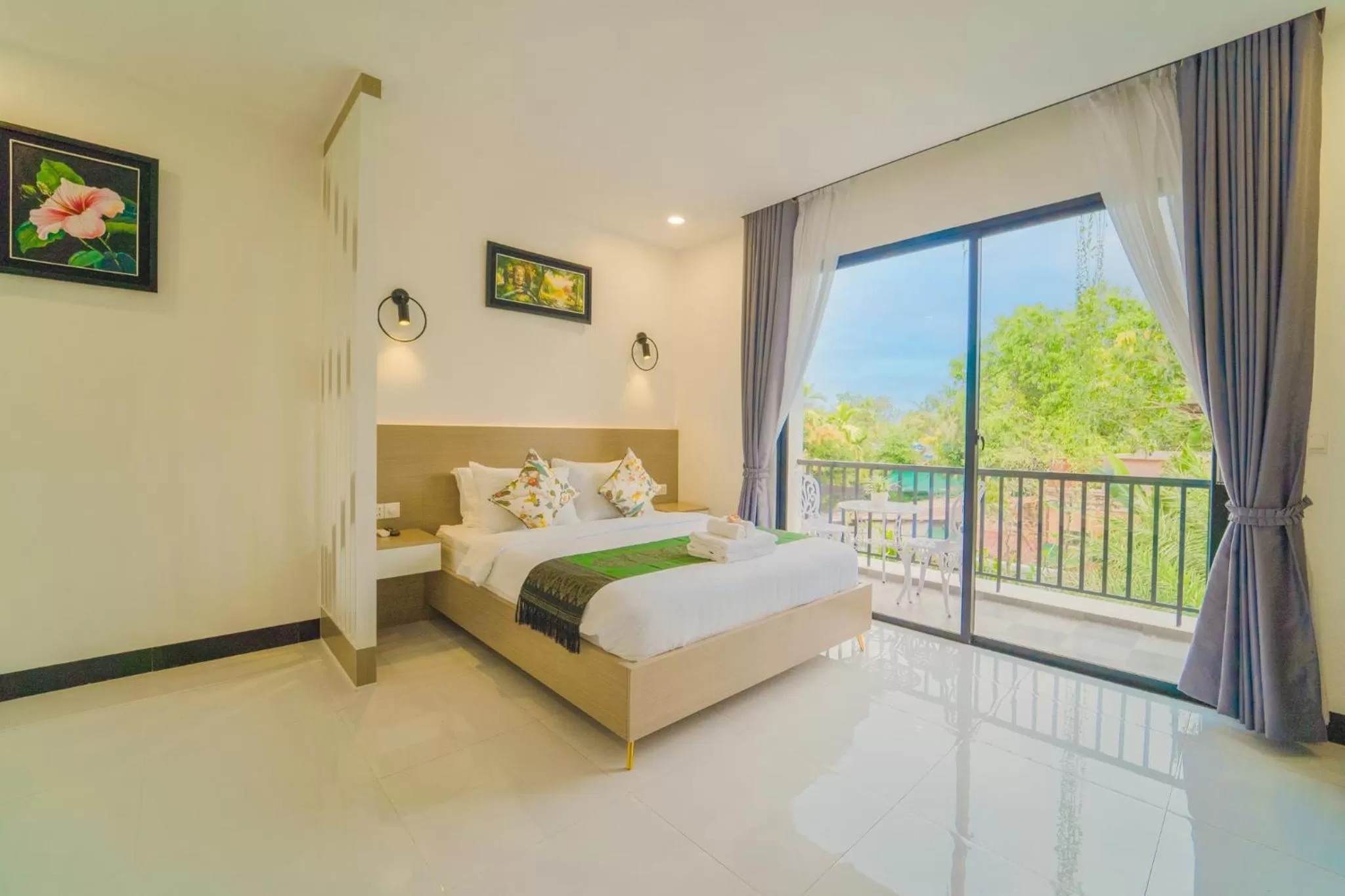 Bedroom in Angkor H Villa