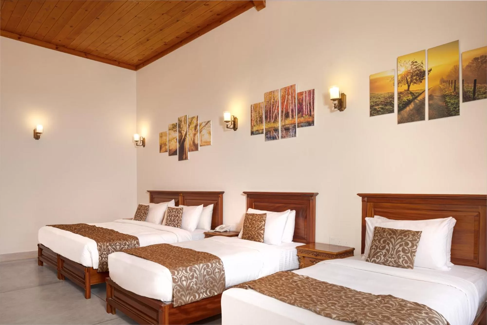 Bed in Hotel Cassendra