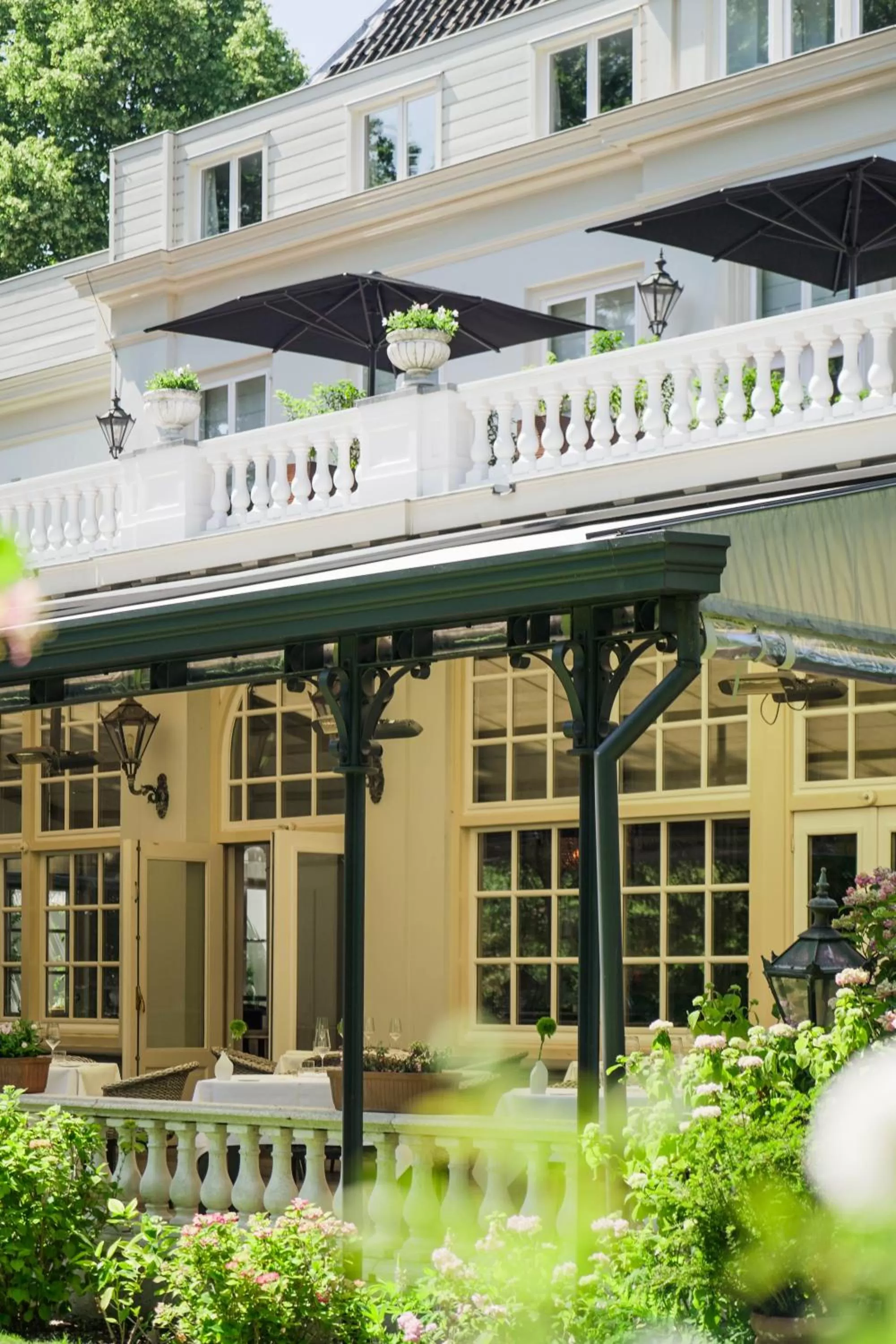 Balcony/Terrace in Central Park Voorburg - Relais & Chateaux