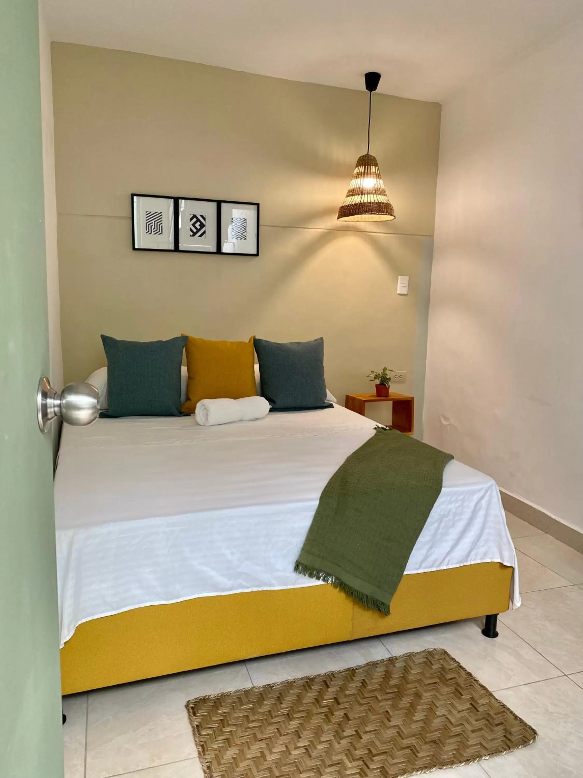 Bed in Luum Guest House