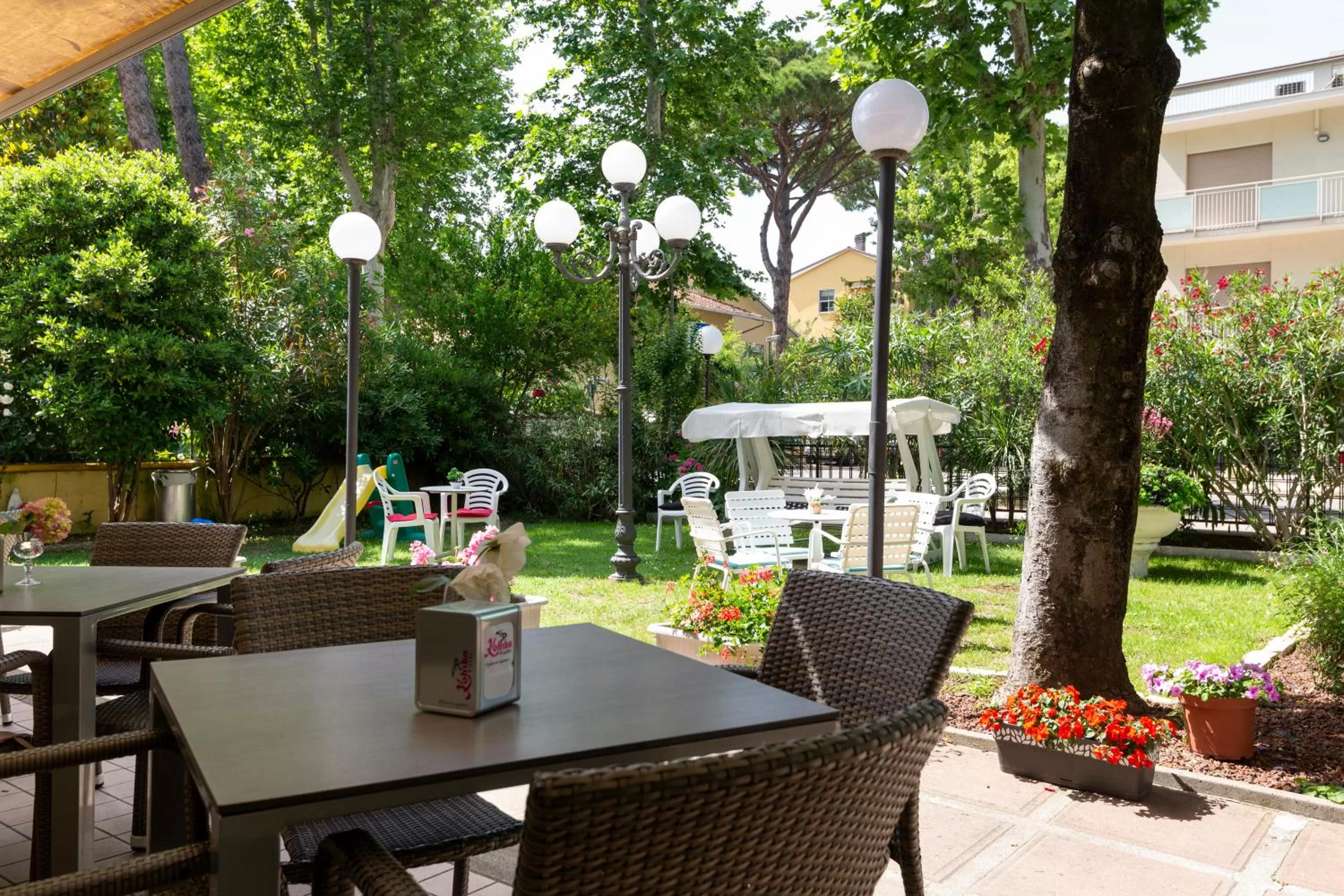 Garden in Hotel Verde Luna