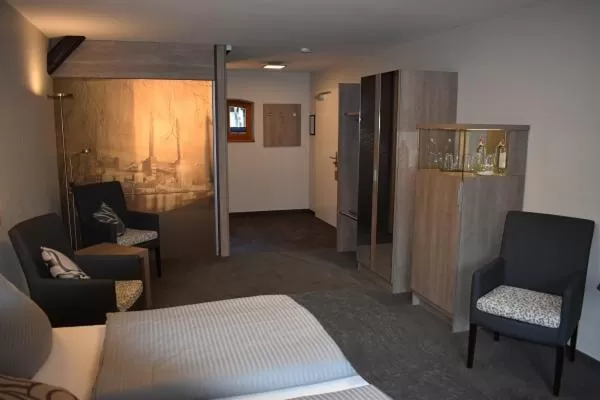 Bed in Hotel Neue Stuben