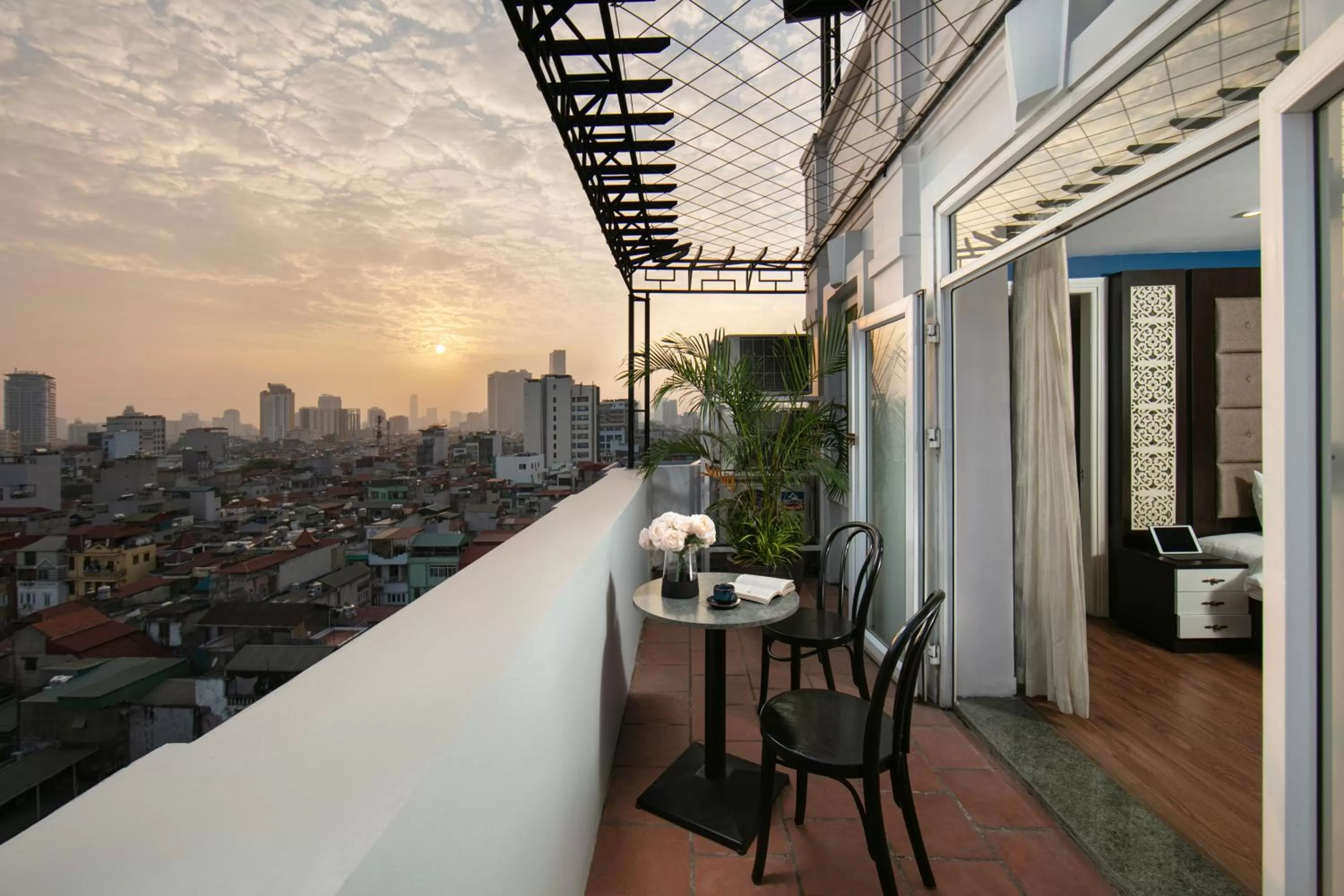 Balcony/Terrace in Hanoi 20 Hotel & Apartment