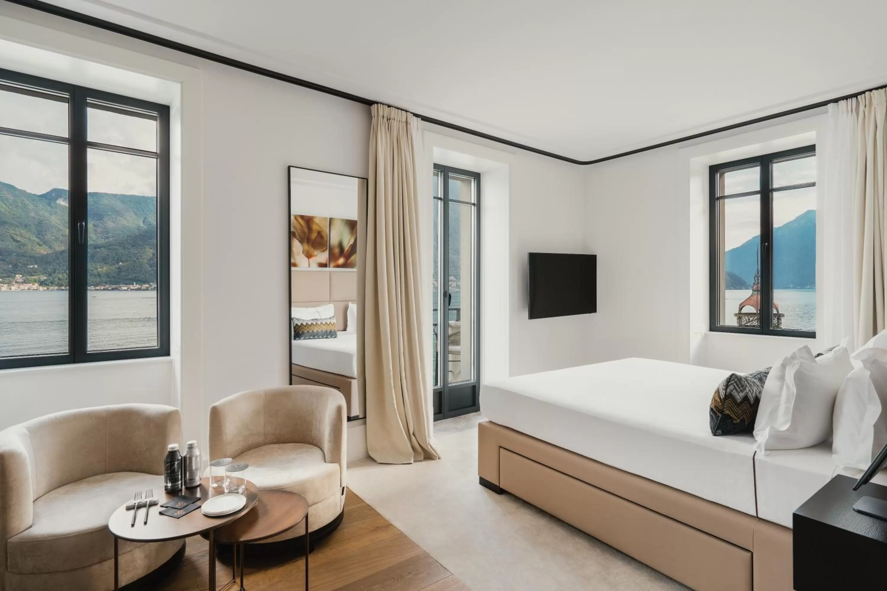 Bed in MUSA Lago di Como