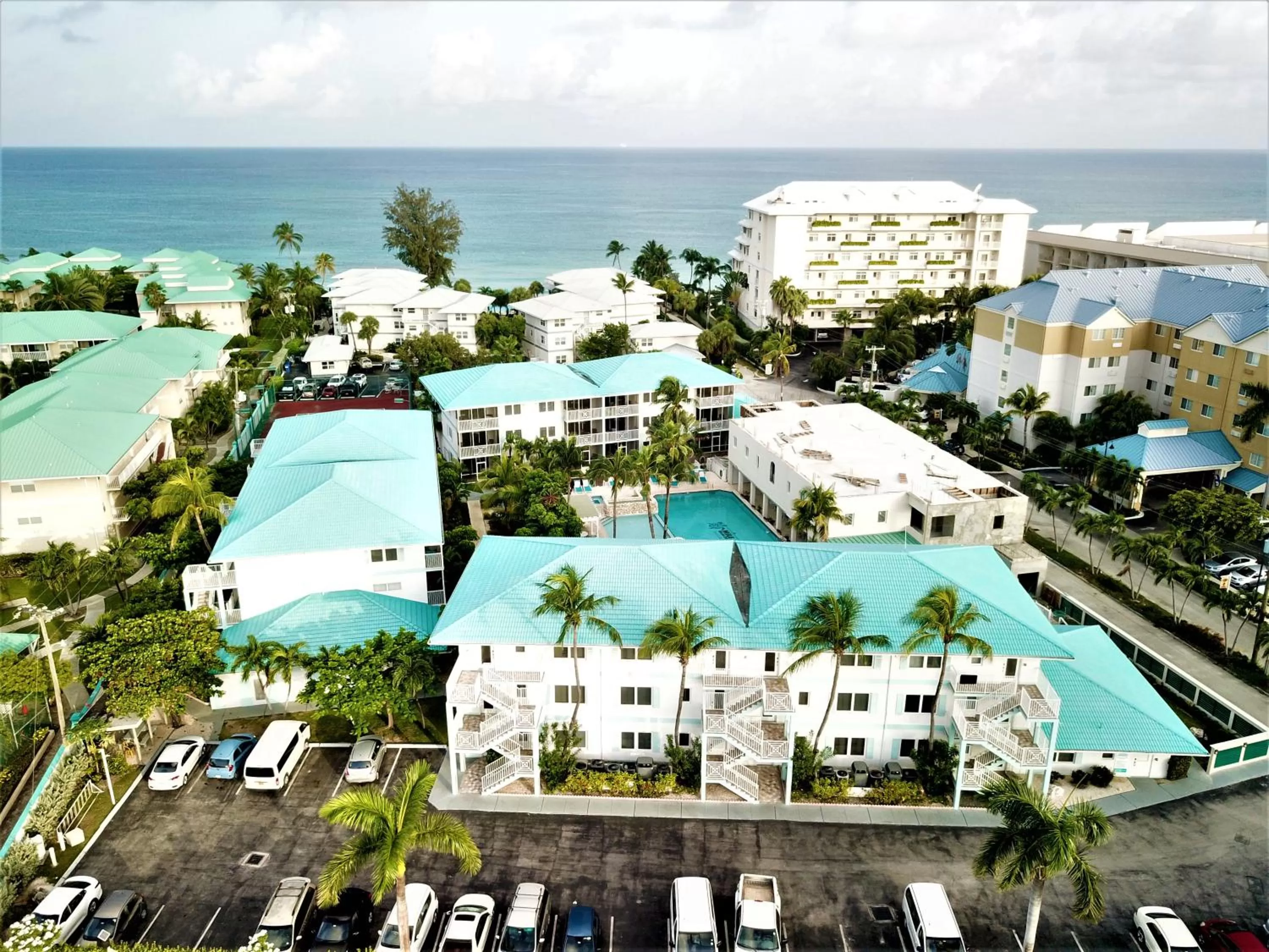 Property building in Seven Mile Beach Resort