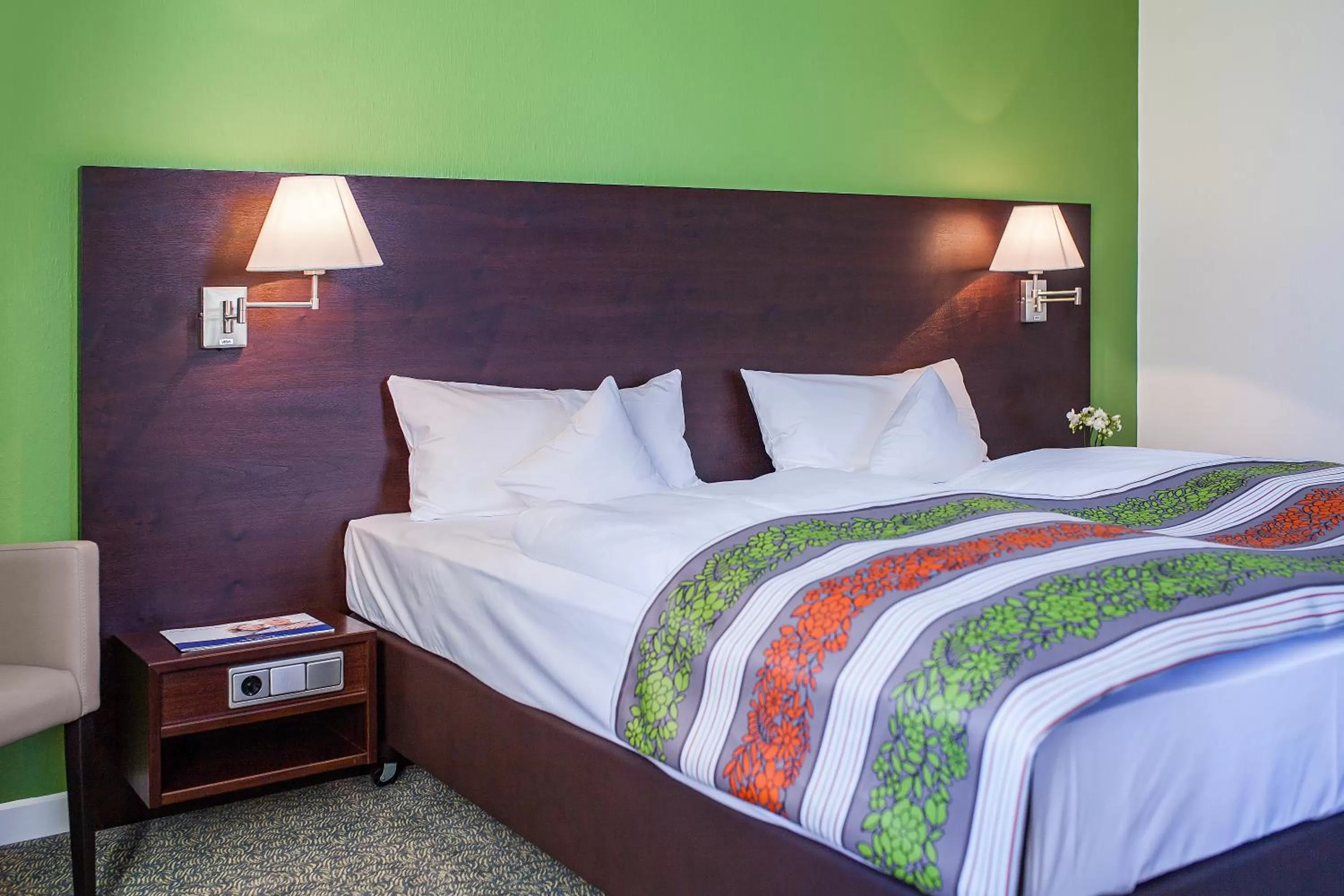 Photo of the whole room, Bed in relexa hotel Bad Steben