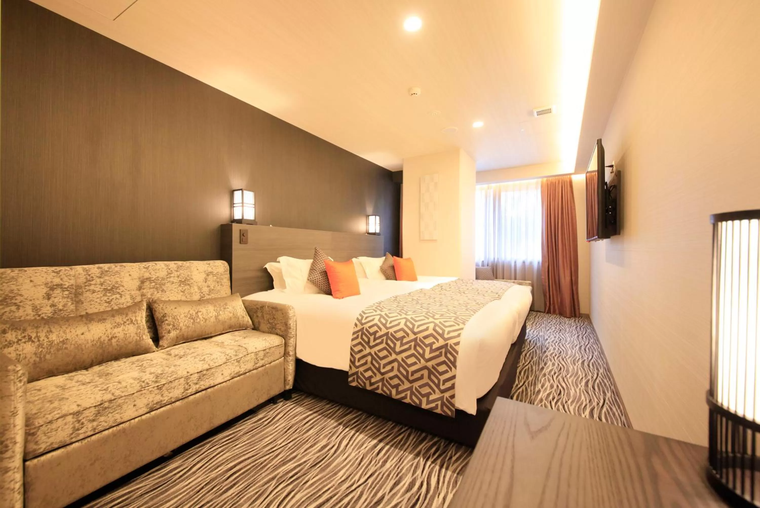 Photo of the whole room, Bed in Centurion Hotel Classic Nara Station