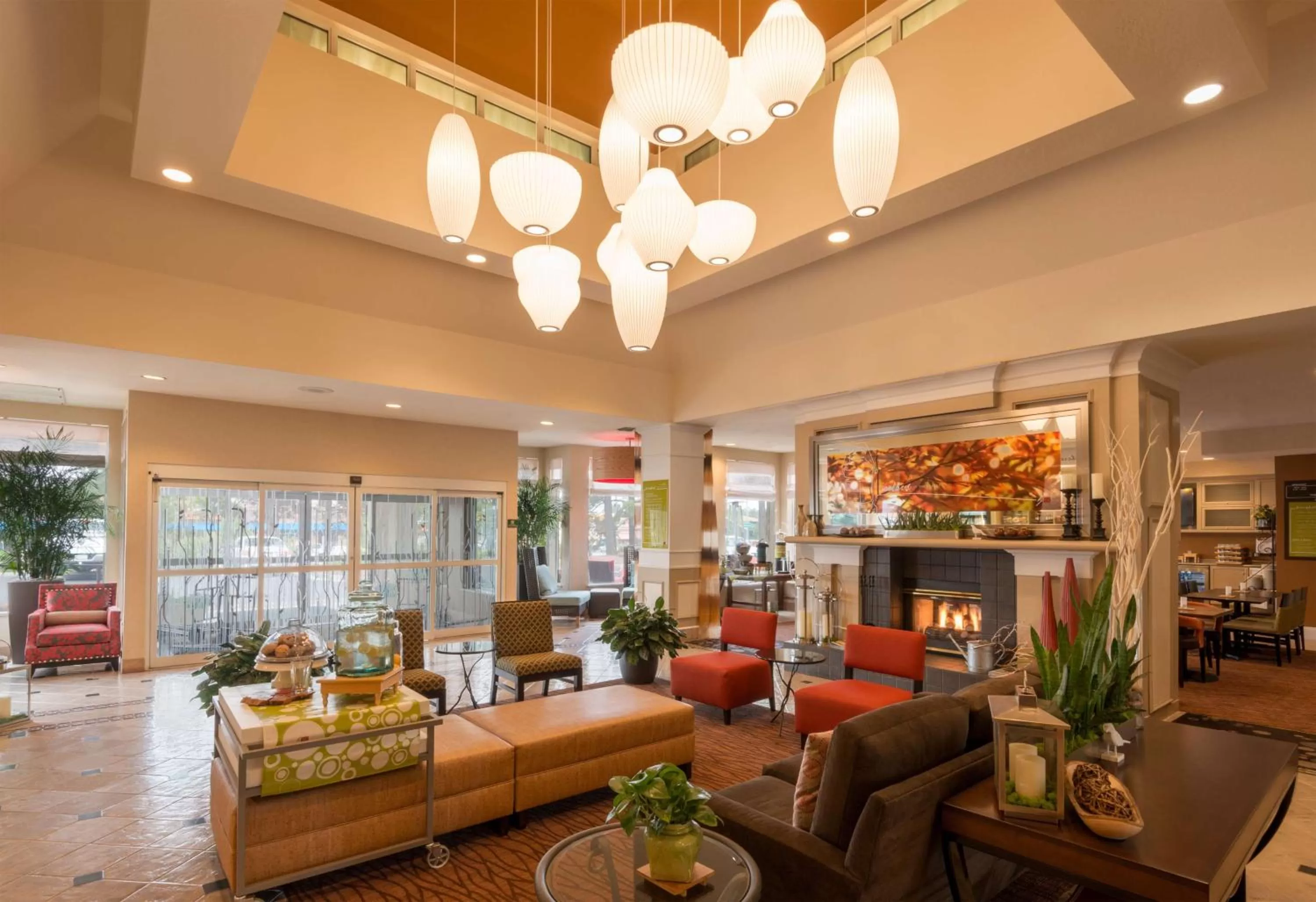 Lobby or reception in Hilton Garden Inn Flagstaff